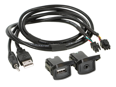 USB/AUX Einsätze VW Polo 2014-2017