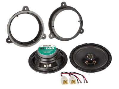 Lautsprecher Coaxial Kit Calearo Nissan/Opel/Renault 2-Wege