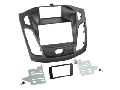 2-DIN Radioblende Ford Focus (DYB) 03/2011-09/2014 schwarz