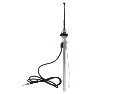 Teleskopantenne AM/FM universal passiv schwarz Ø38mm 