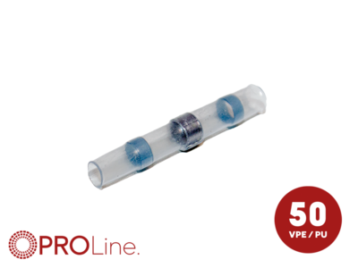 Lötverbinder 2,8mm²-4,0mm²/42mm blau 50 Stück