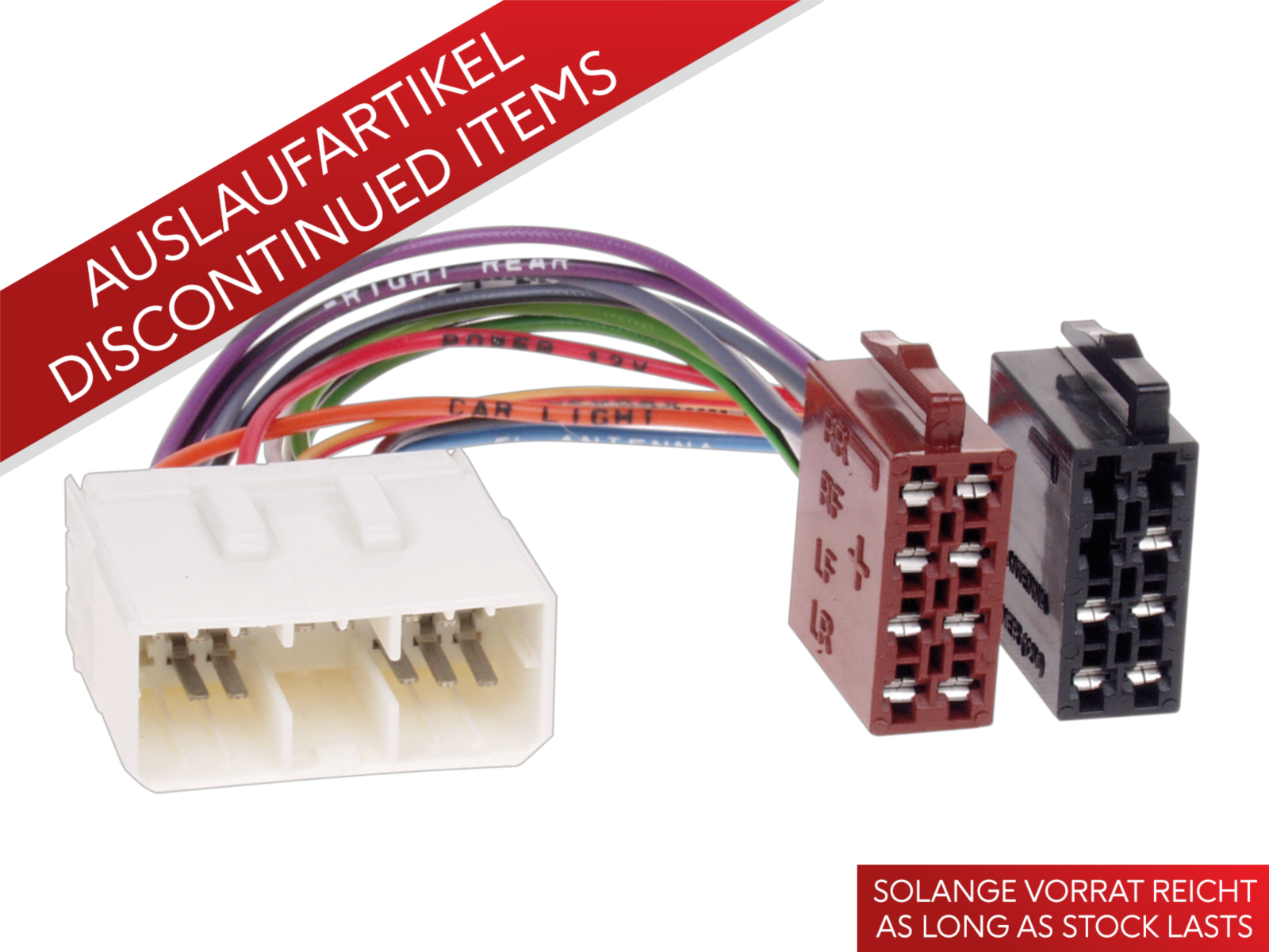 ISO Adapterkabel Hyundai / Mitsubishi / SsangYong > lose