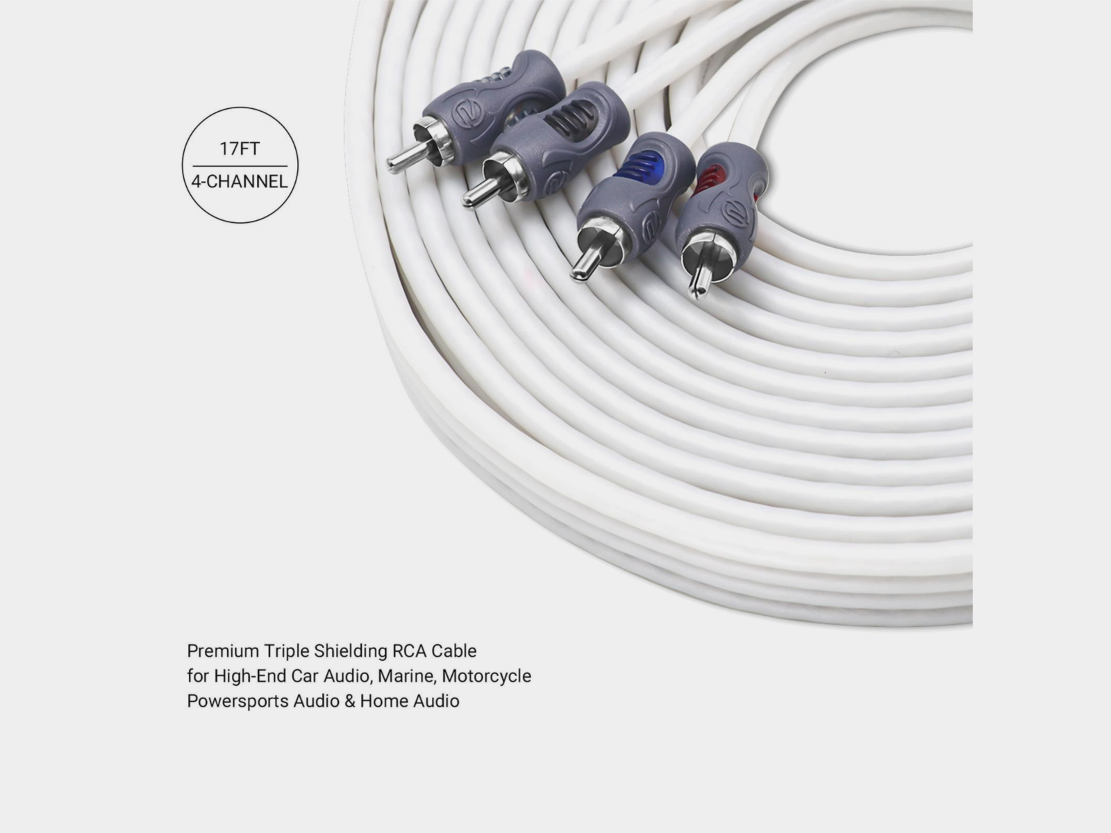 Recoil Marine OFC Cinch Kabel 4 Kanal 510cm