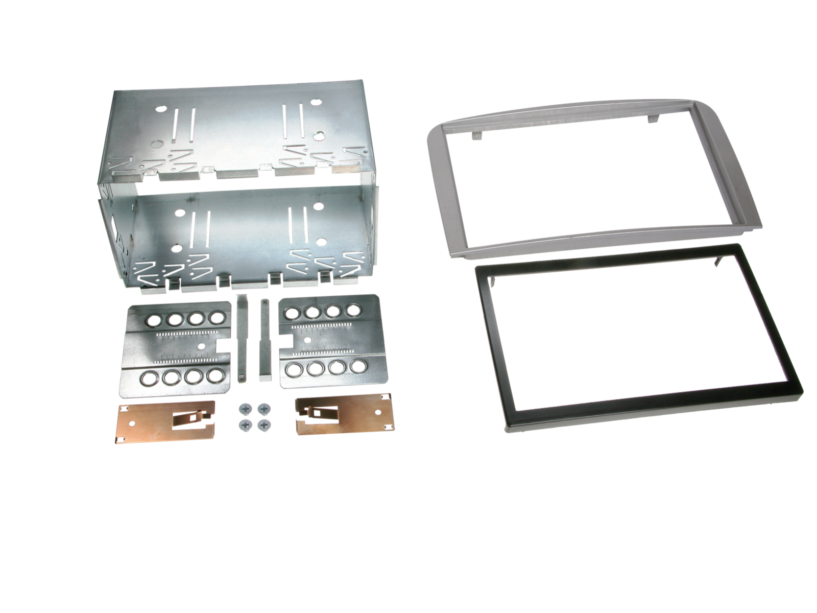 2-DIN RB Alfa 147 / Alfa GT silber