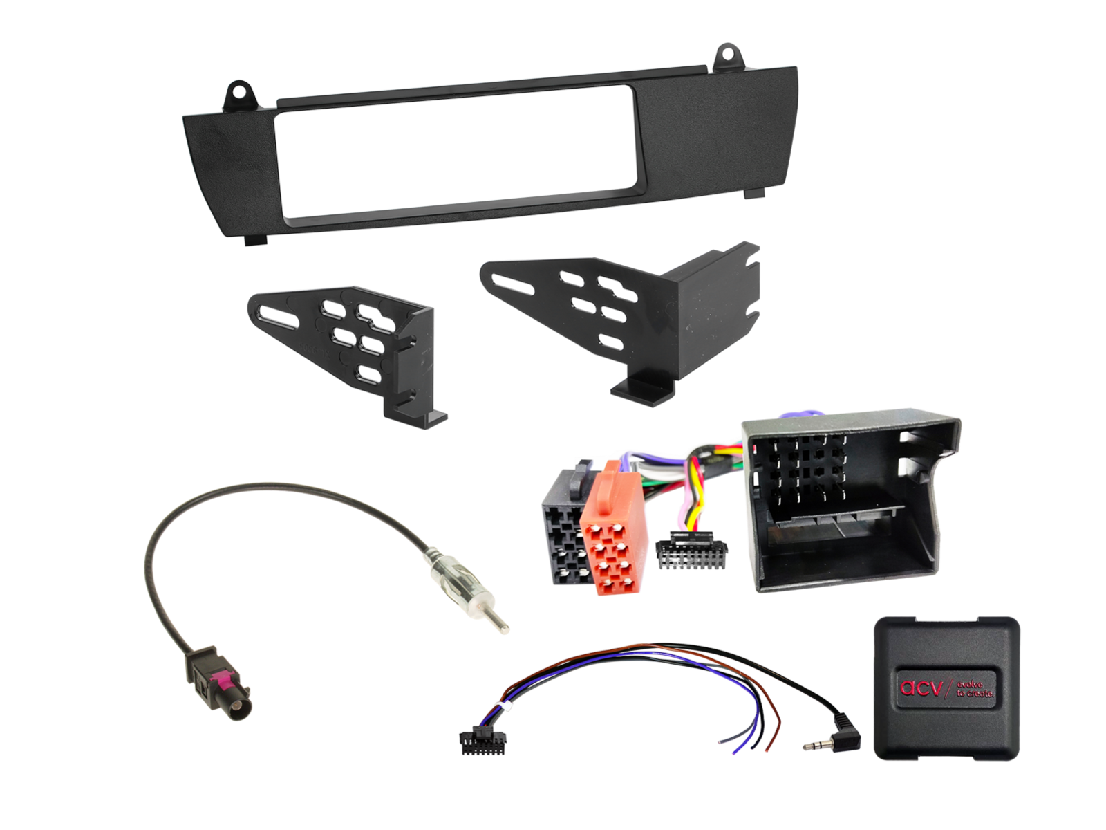 1-DIN Kit BMW X3(E83) 02/2004-08/2010 LFB/Antenne