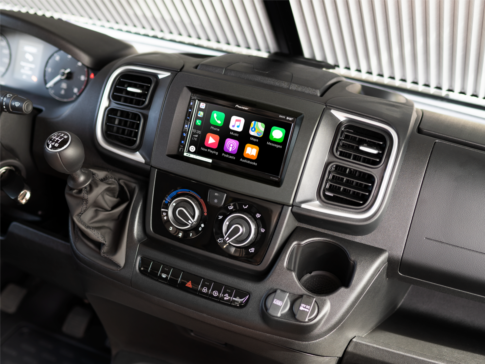 2-DIN Radioblende Citroen/Fiat/Opel/Peugeot/Toyota