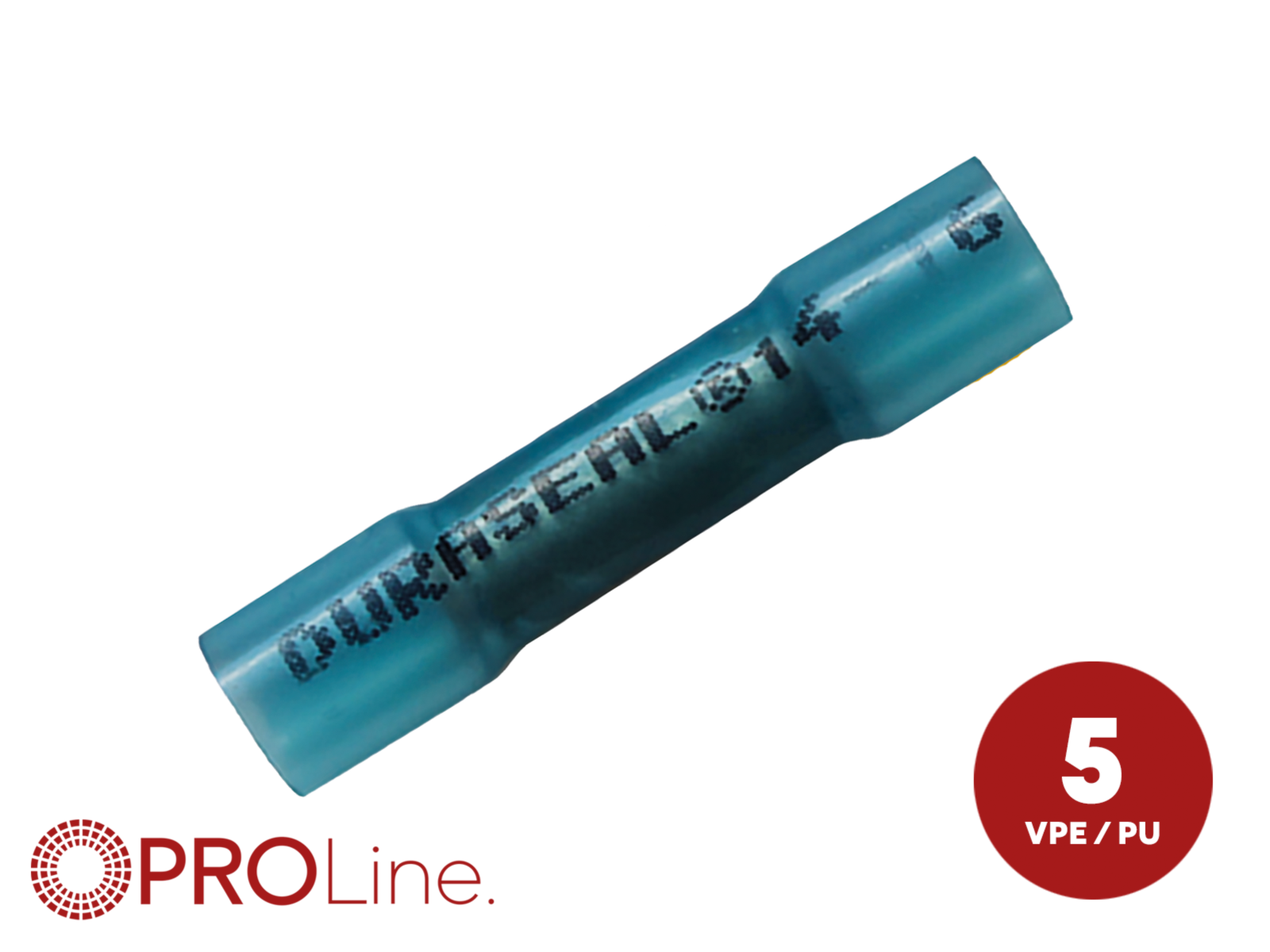 Stoßverbinder 1,5 mm²-2,5 mm² blau NYDS 5 Stück