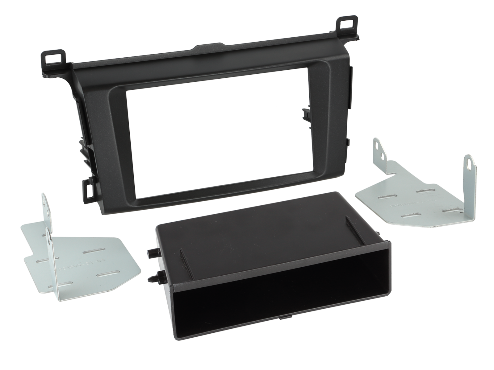 2-DIN Radioblende mit Fach Toyota RAV4 04/2013-12/2018