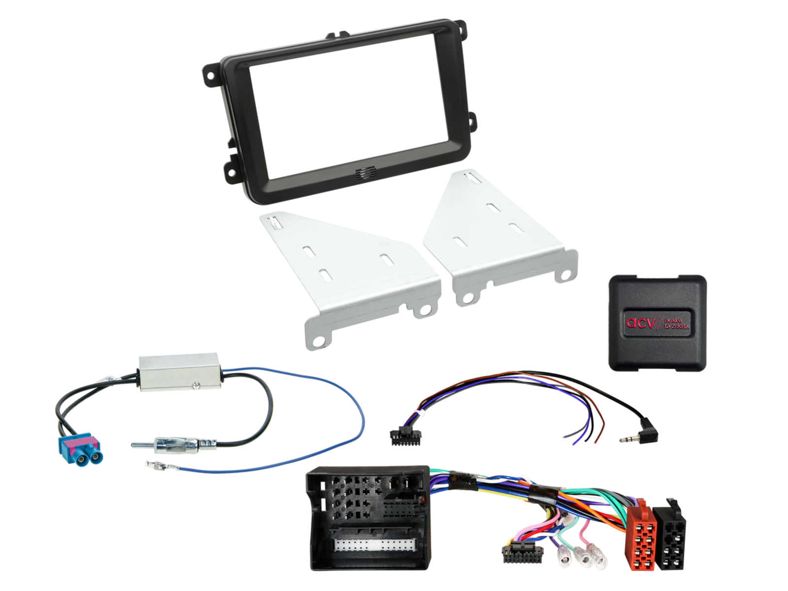 2-DIN Kit Seat Alhambra/VW Amarok/Beetle/Caddy/Sharan/T6 LFB