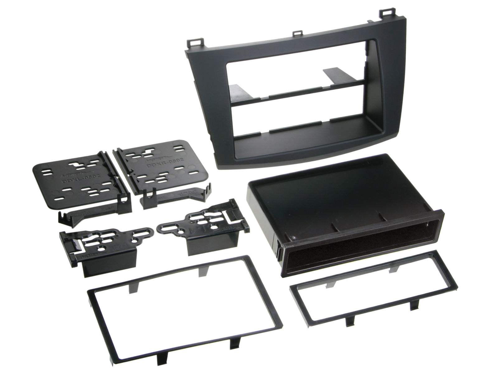2-DIN Radioblende mit Fach Mazda 3 05/2009-09/2013