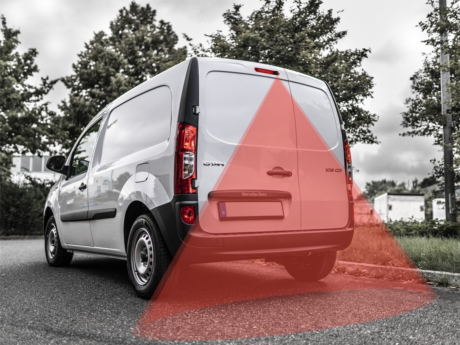 Rückfahrkamera/Monitor Kit2  Mercedes Citan/Renault Kangoo