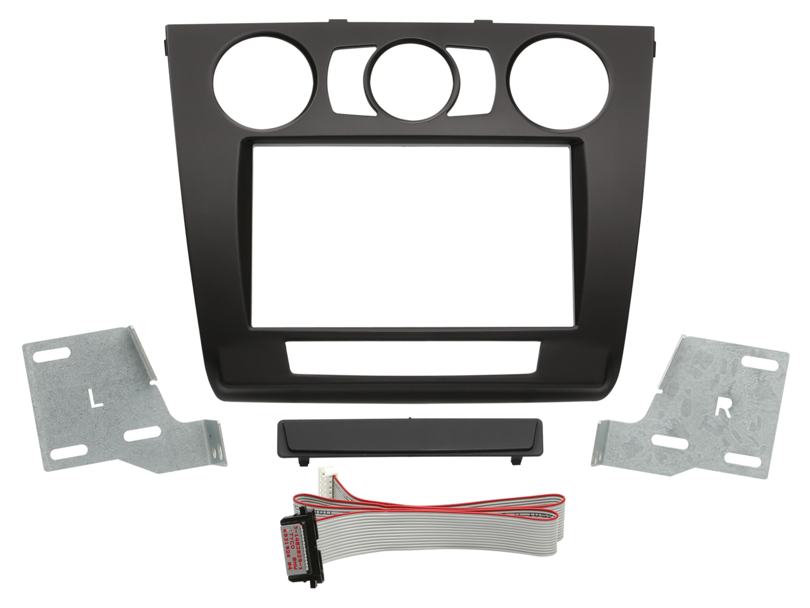 2-DIN Radioblende BMW 1er 2007-2013 manuelle Klimaanlage