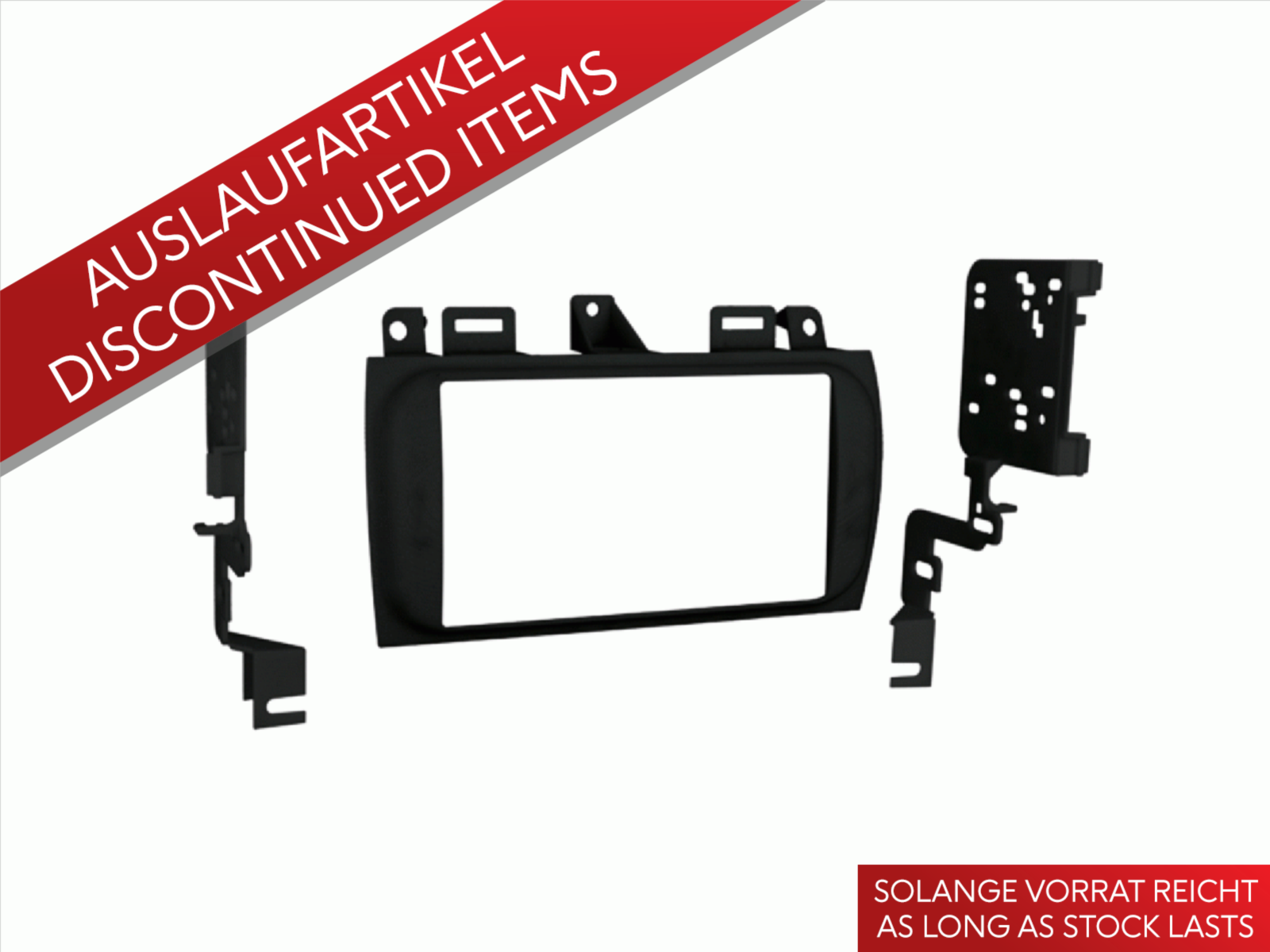 2-DIN Radioblende Cadillac Deville/Eldorado/Seville schwarz