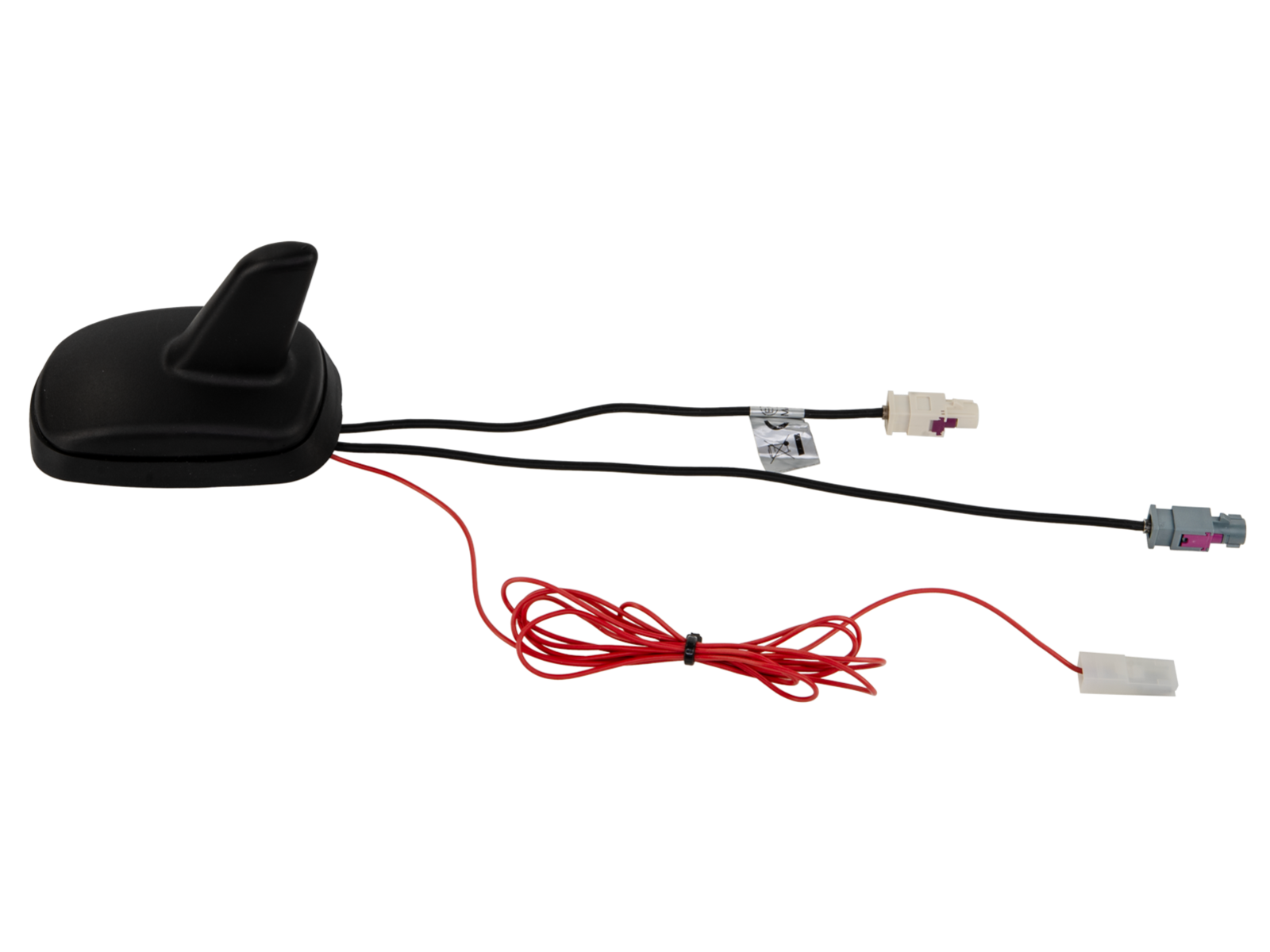 Dachantenne FM/DAB+ Shark Fakra(m)/Fakra(m) 12V extern lose