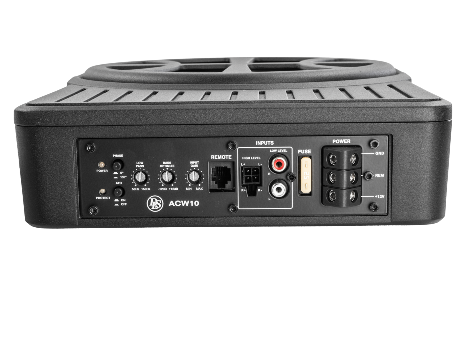 Lautsprecher Untersitz-Subwoofer DLS 250mm/200W RMS aktiv