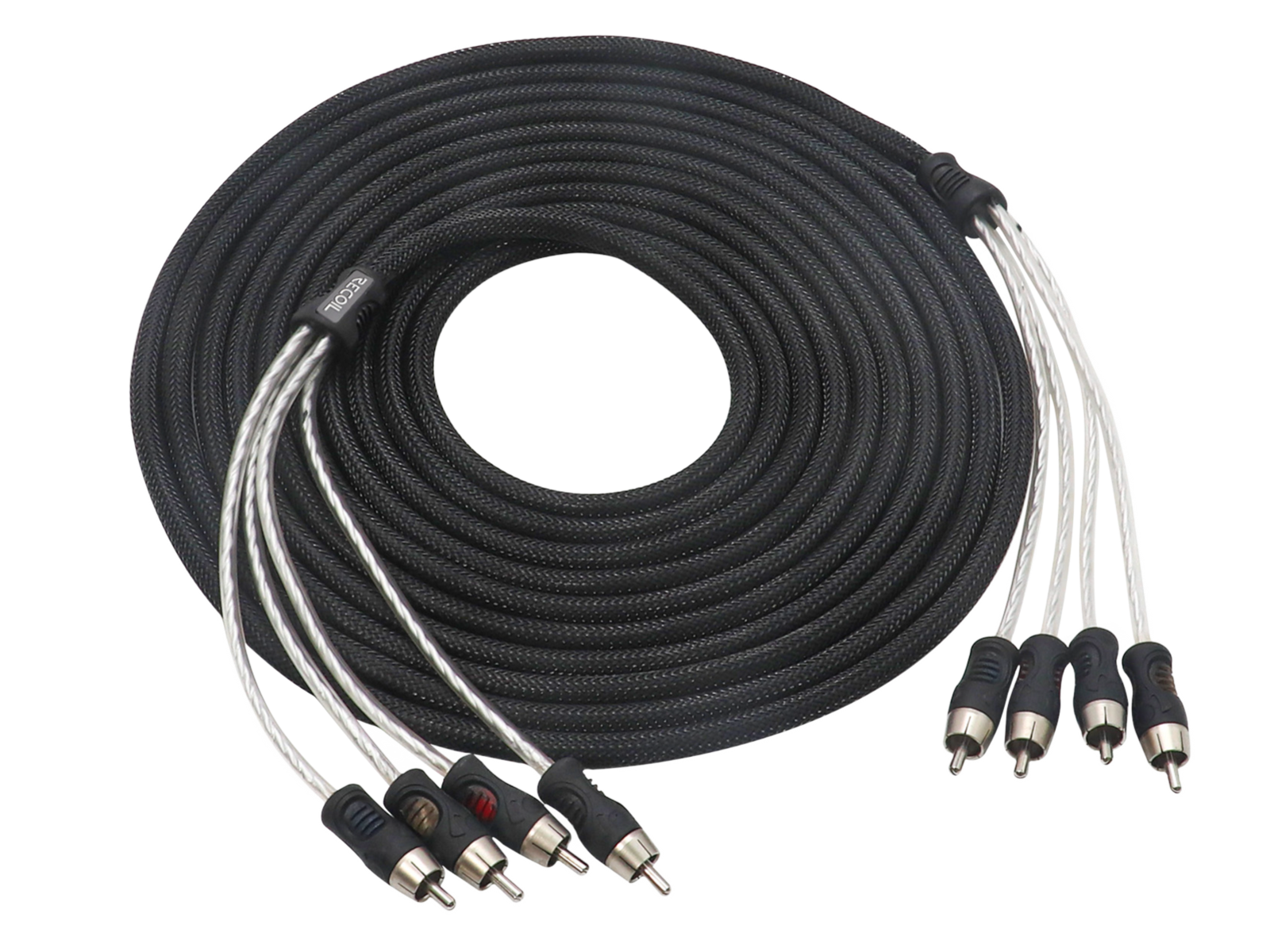Recoil Premium OFC Cinch Kabel 4 Kanal 360cm