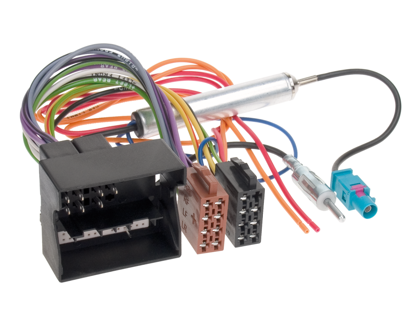 ISO Adapterkabel Opel Quadlock>ISO/Antenne DIN(m) lose
