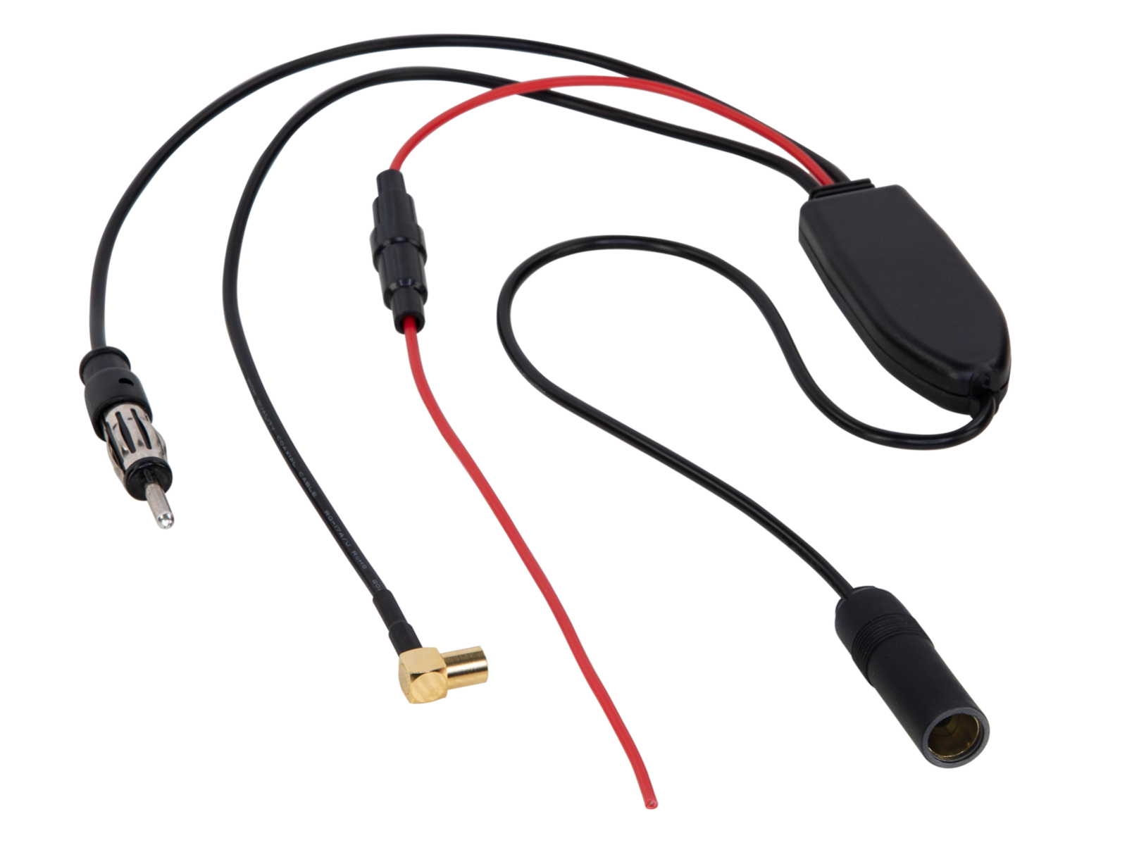 Antennensplitter AM/FM DAB+ DIN(f)>DIN(m)/SMB(f) lose