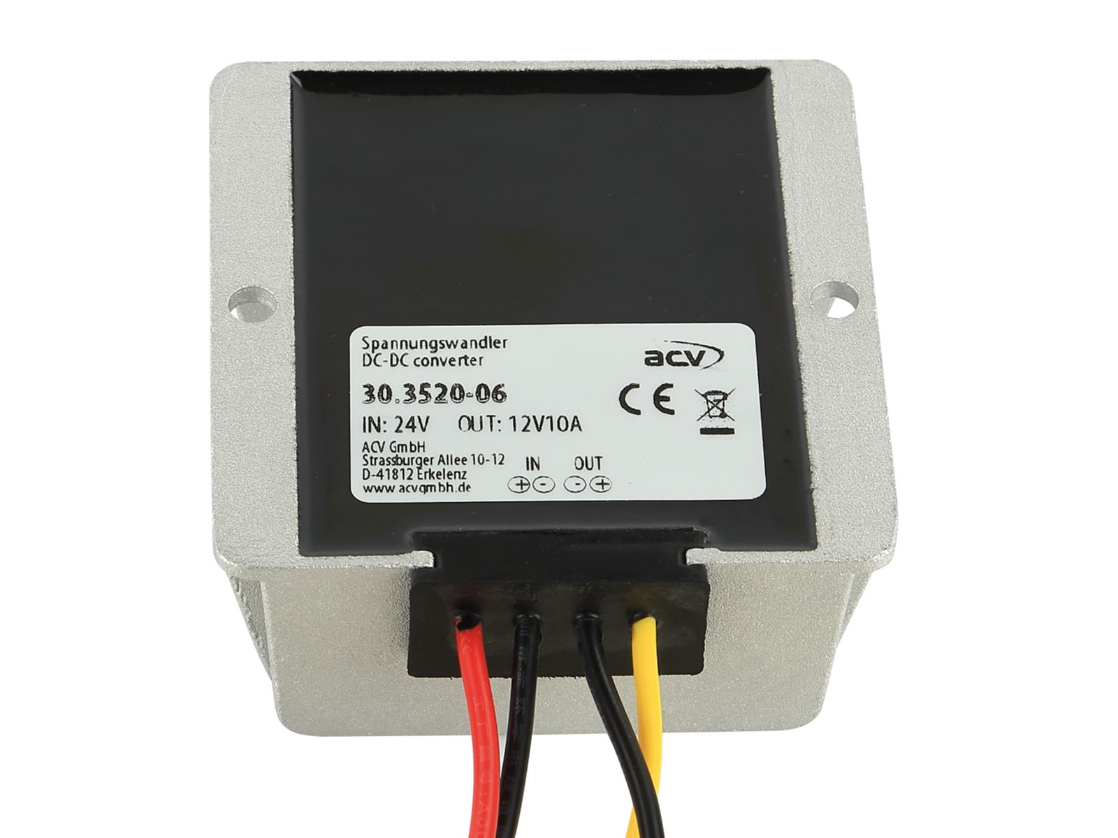 Spannungswandler 24 Volt > 12 Volt 10A max. lose