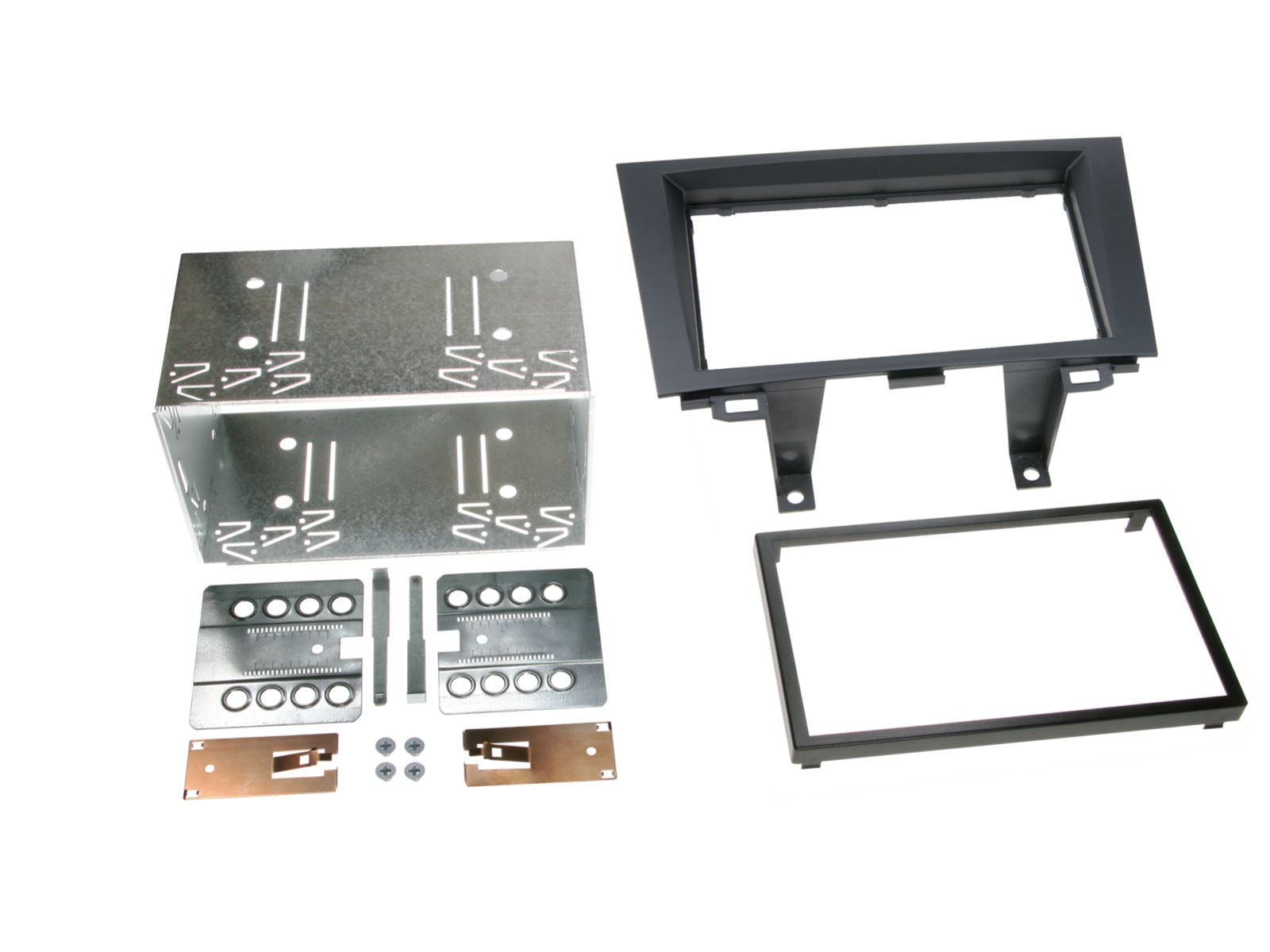 2-DIN Radioblende Honda CR-V (RE5) 01/2007-10/2012 schwarz