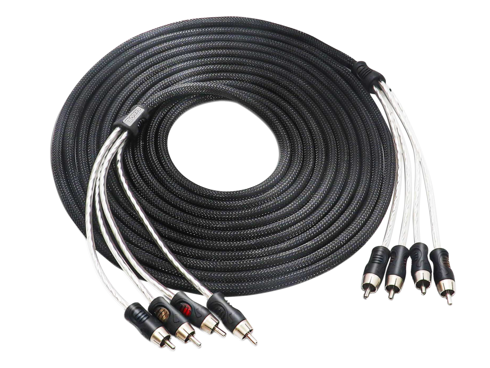 Recoil Premium OFC Cinch Kabel 4 Kanal 510cm