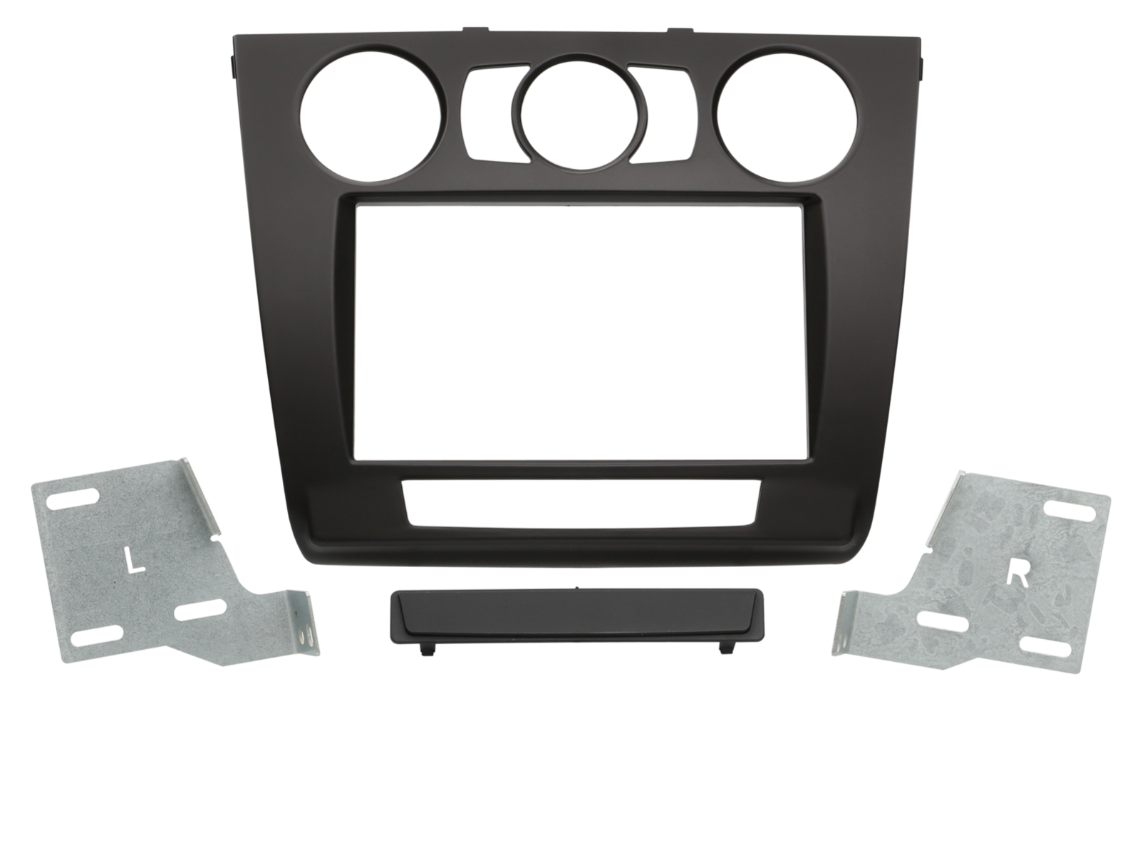 2-DIN Radioblende BMW 1er 2007-2013 manuelle Klimaanlage