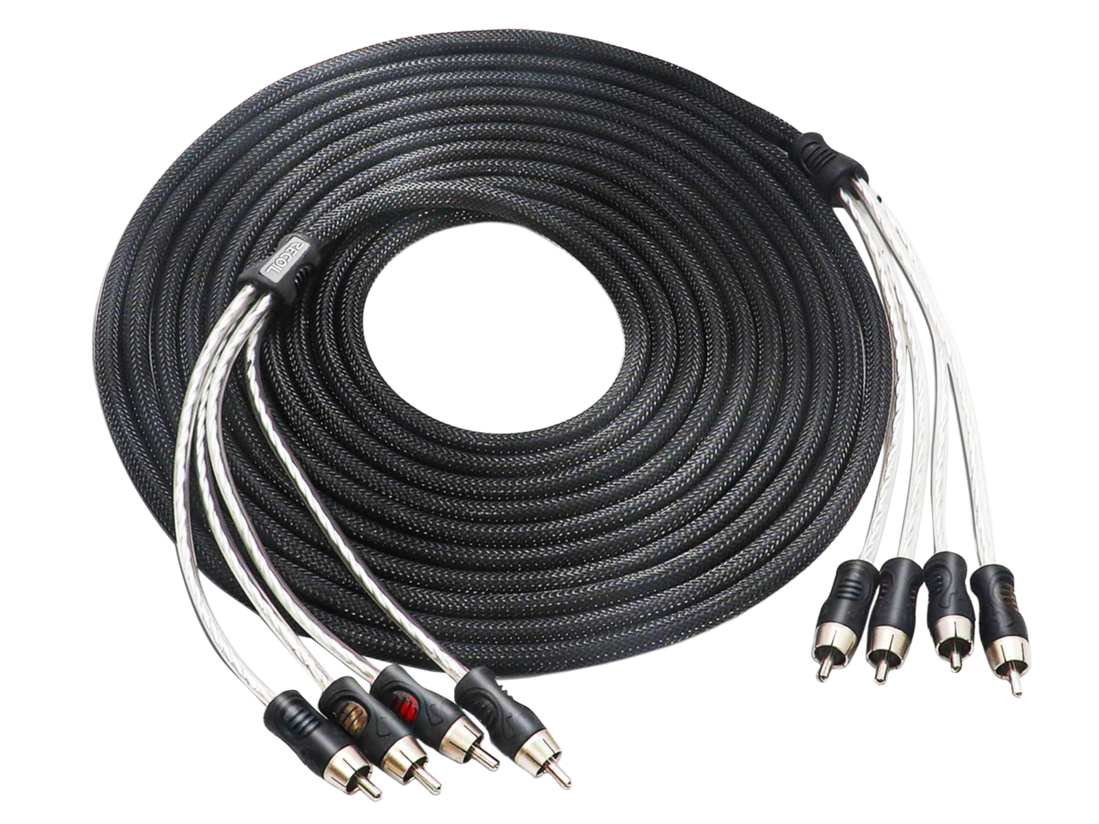 Recoil Premium OFC Cinch Kabel 4 Kanal 600cm
