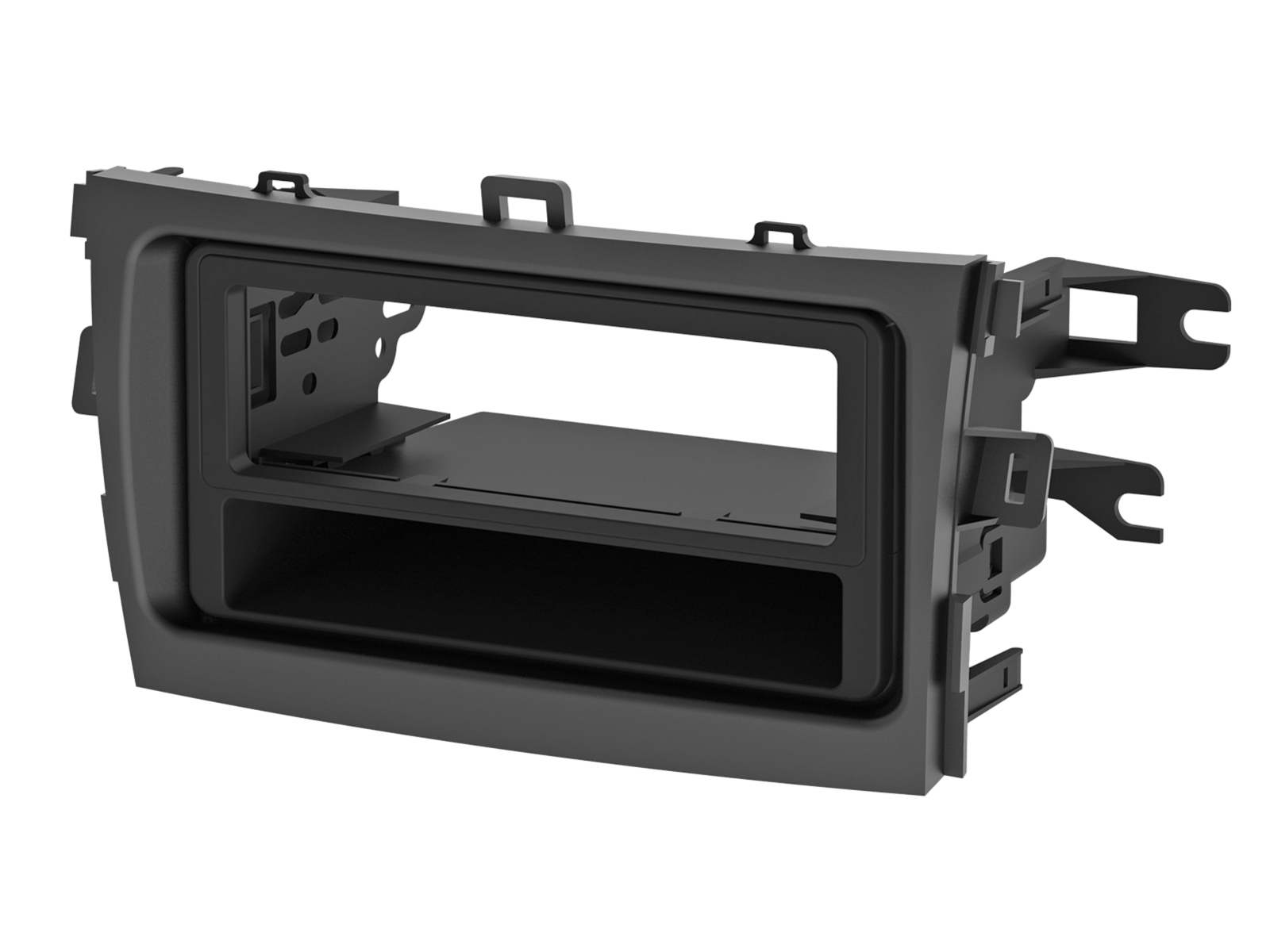 1-DIN Radioblende mit Fach Toyota Corolla 2009-2013 schwarz