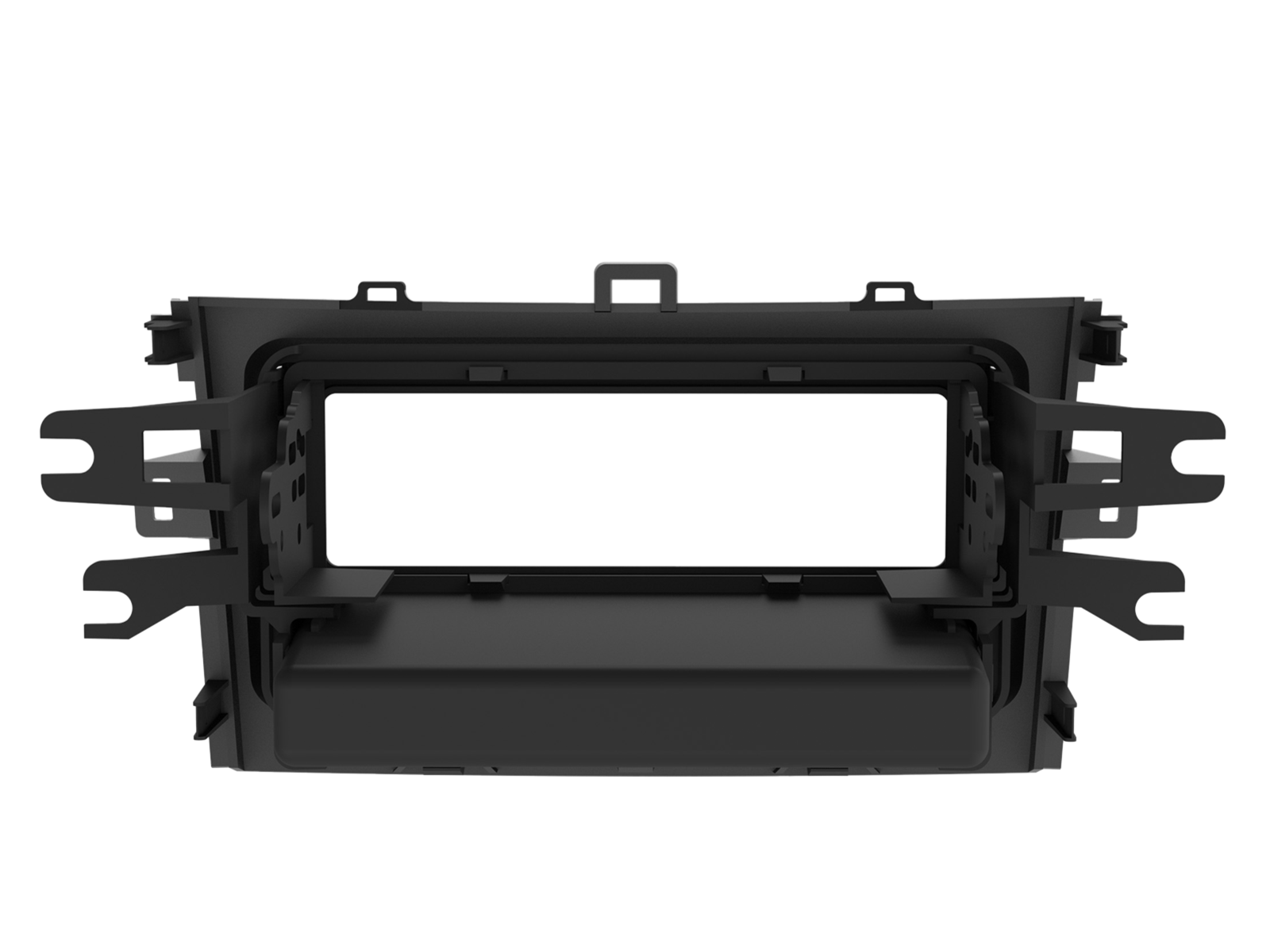 1-DIN Radioblende mit Fach Toyota Corolla 2009-2013 schwarz