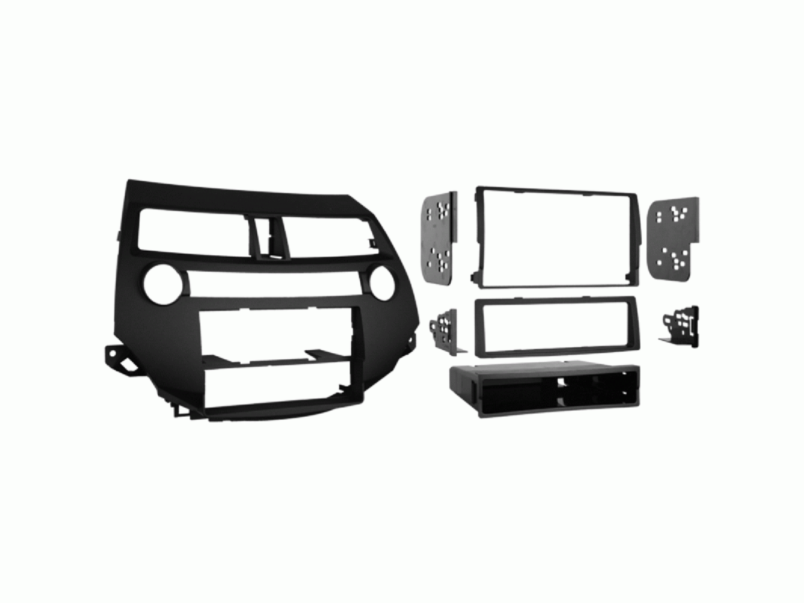 2-DIN Radioblende mit Fach Honda Accord/Crosstour USA