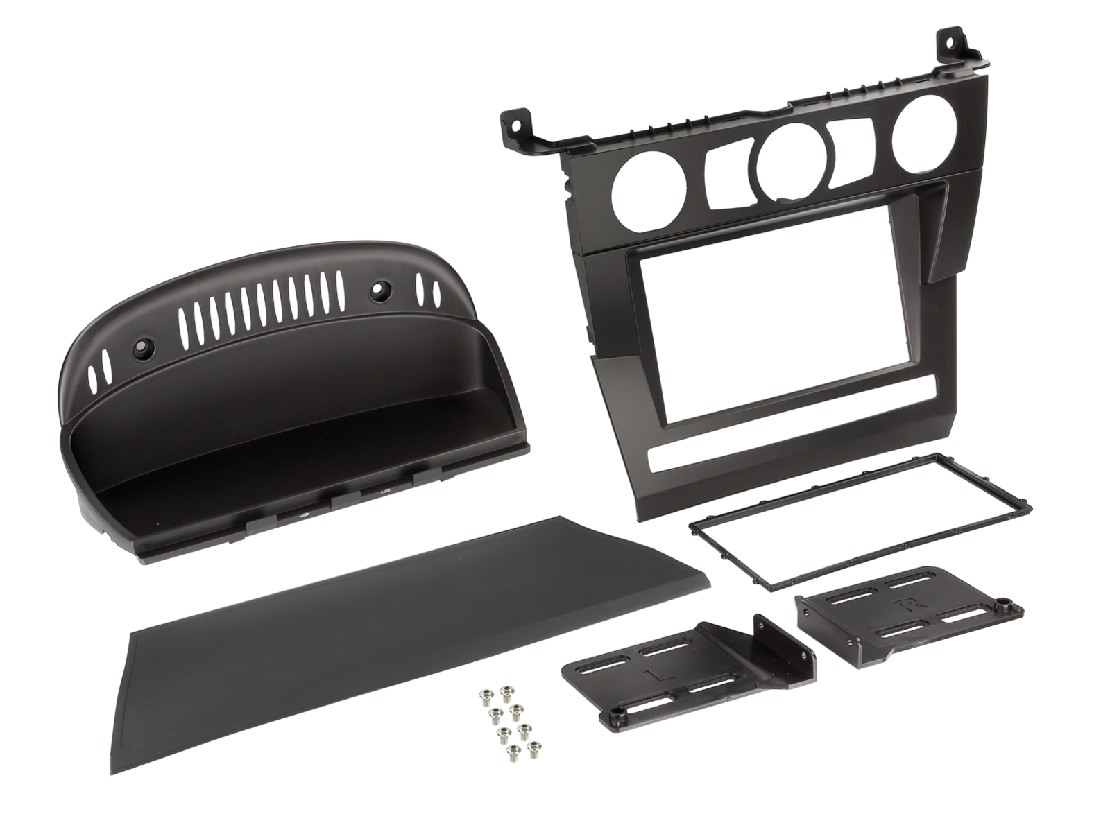 2-DIN Radioblende BMW 5er(E60/E61) 07/2003-03/2007