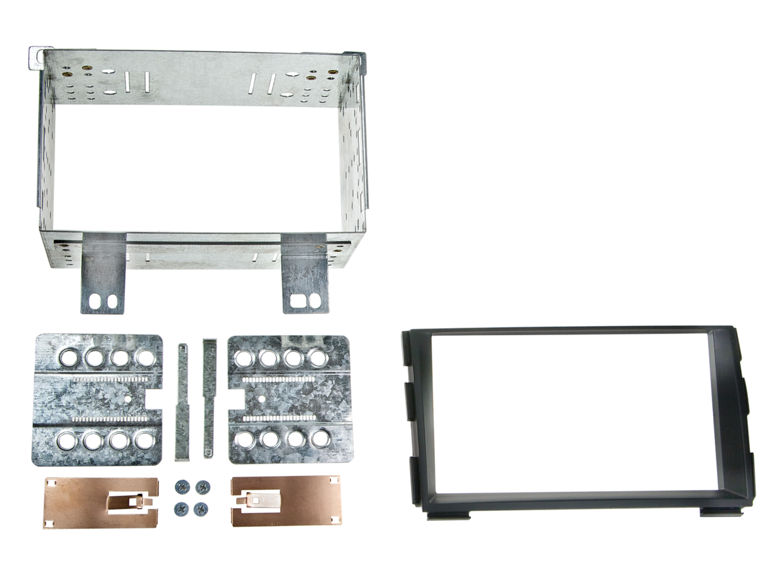 2-DIN Radioblende Kia Cee'd(ED) 10/2009-03/2013 schwarz