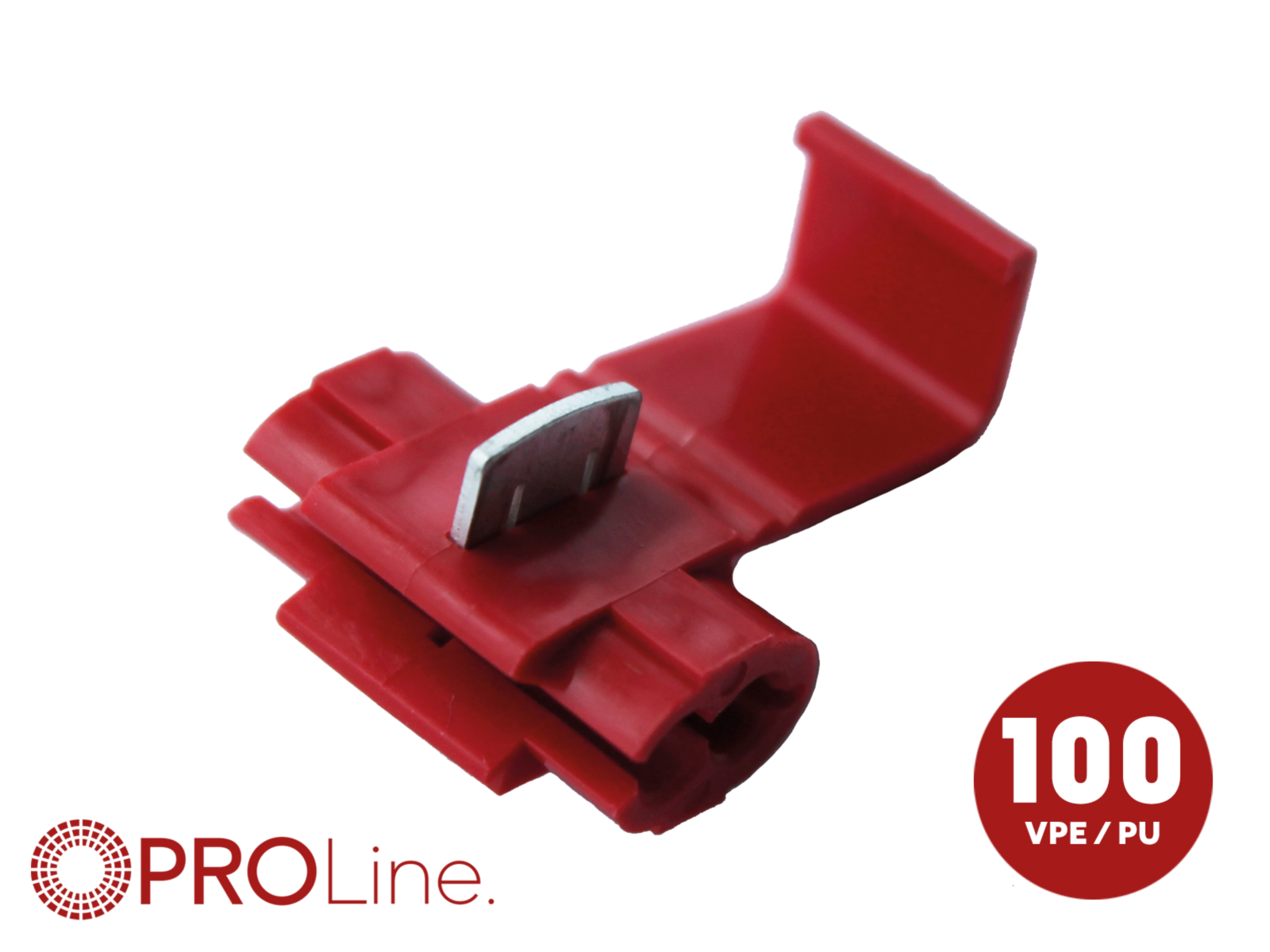 Abzweigverbinder 0,5mm²-1,0mm² rot OT 100 Stück