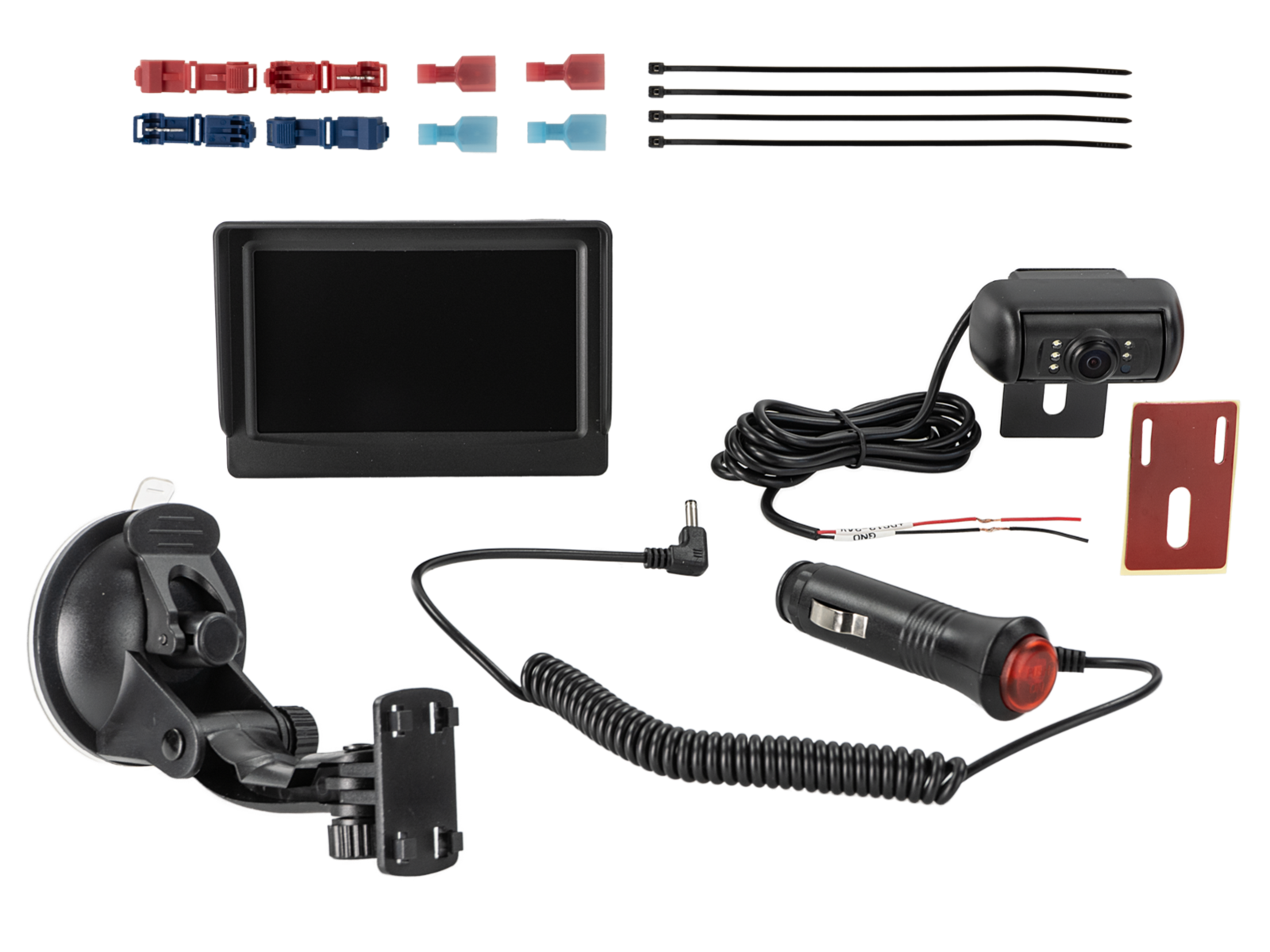 Rückfahrkamera Monitor Kit 4,3