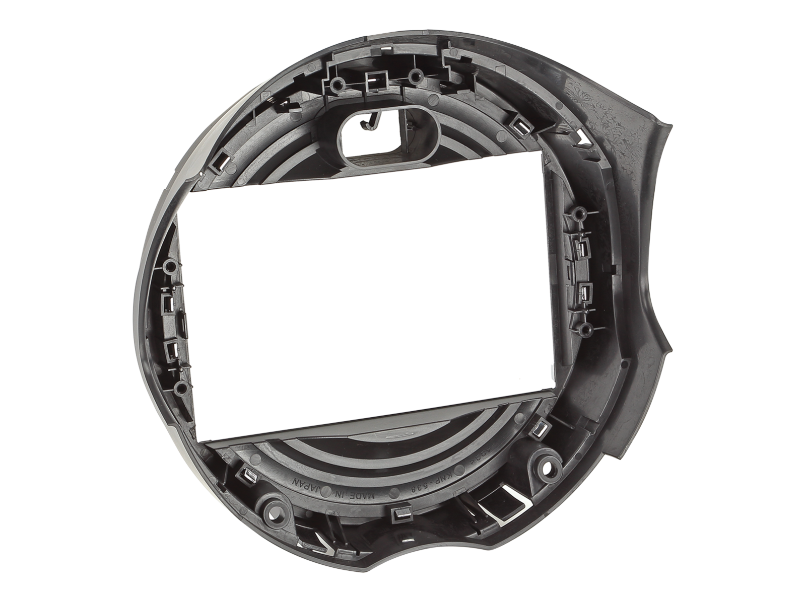 2-DIN Radioblende BMW Mini(F55/F56/F57) 2014-2018 schwarz