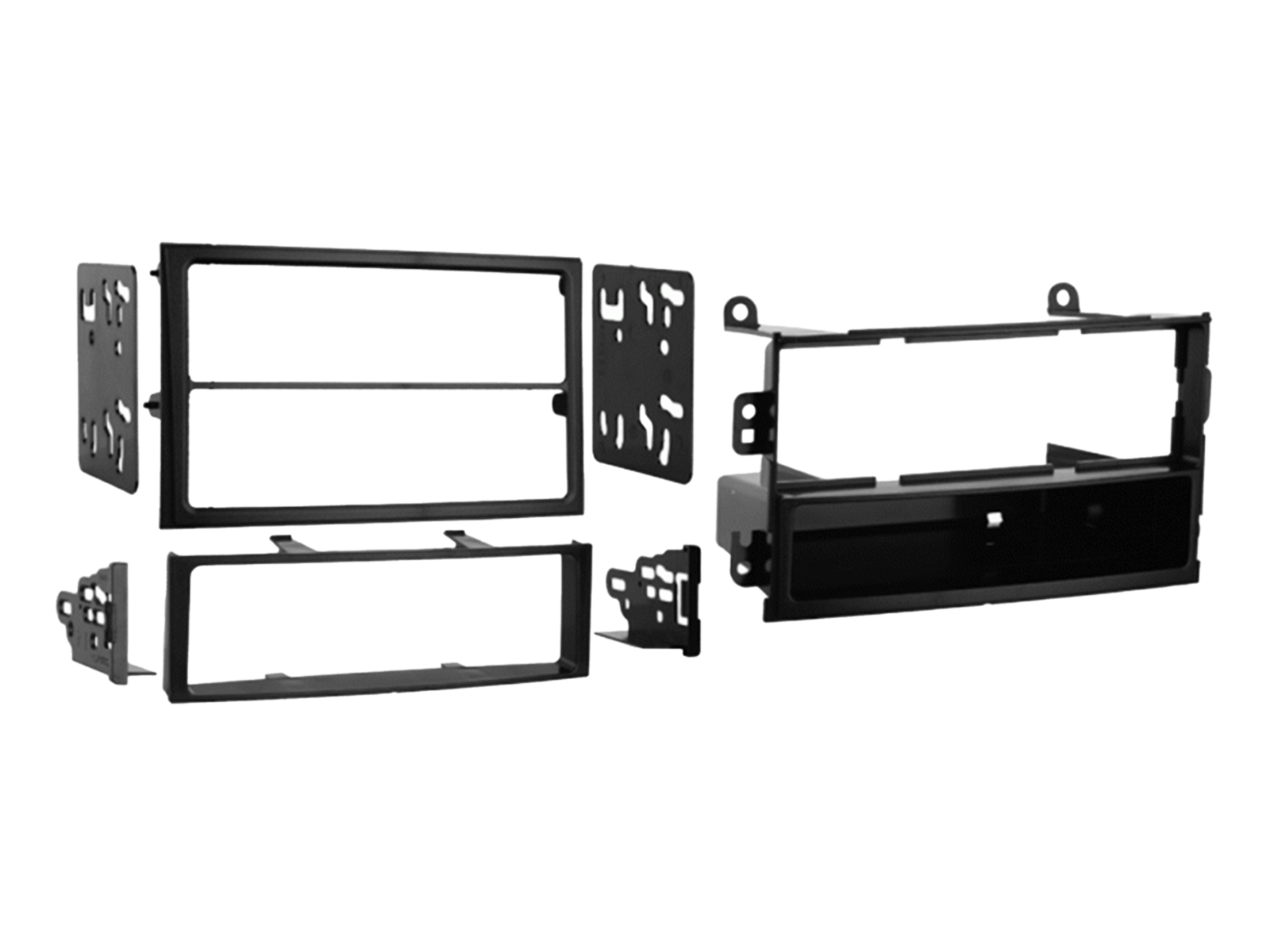 2-DIN Radioblende mit Fach Nissan 350Z 2003-2005