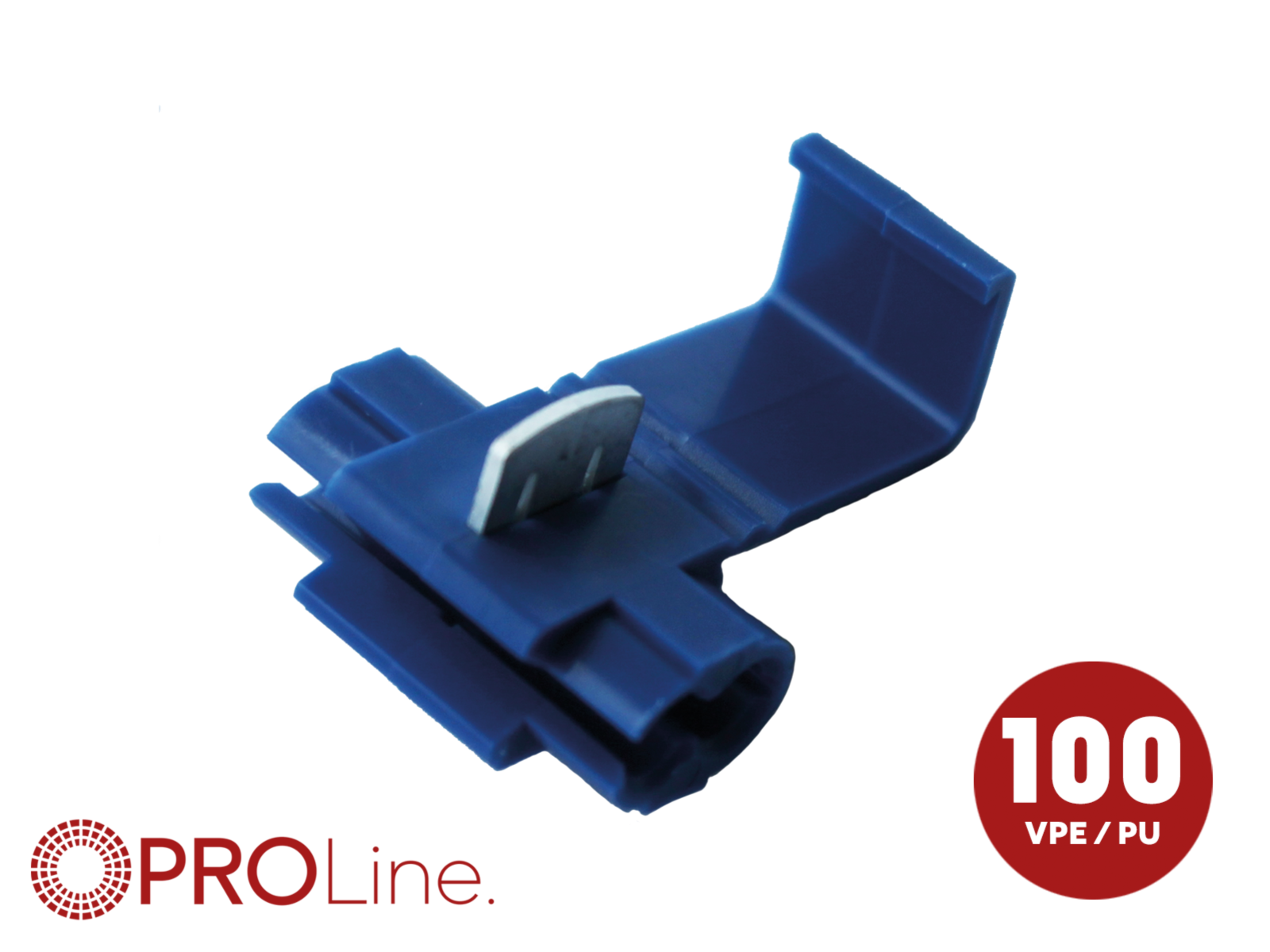 Abzweigverbinder 1,0mm²-2,5mm² blau OT 100 Stück
