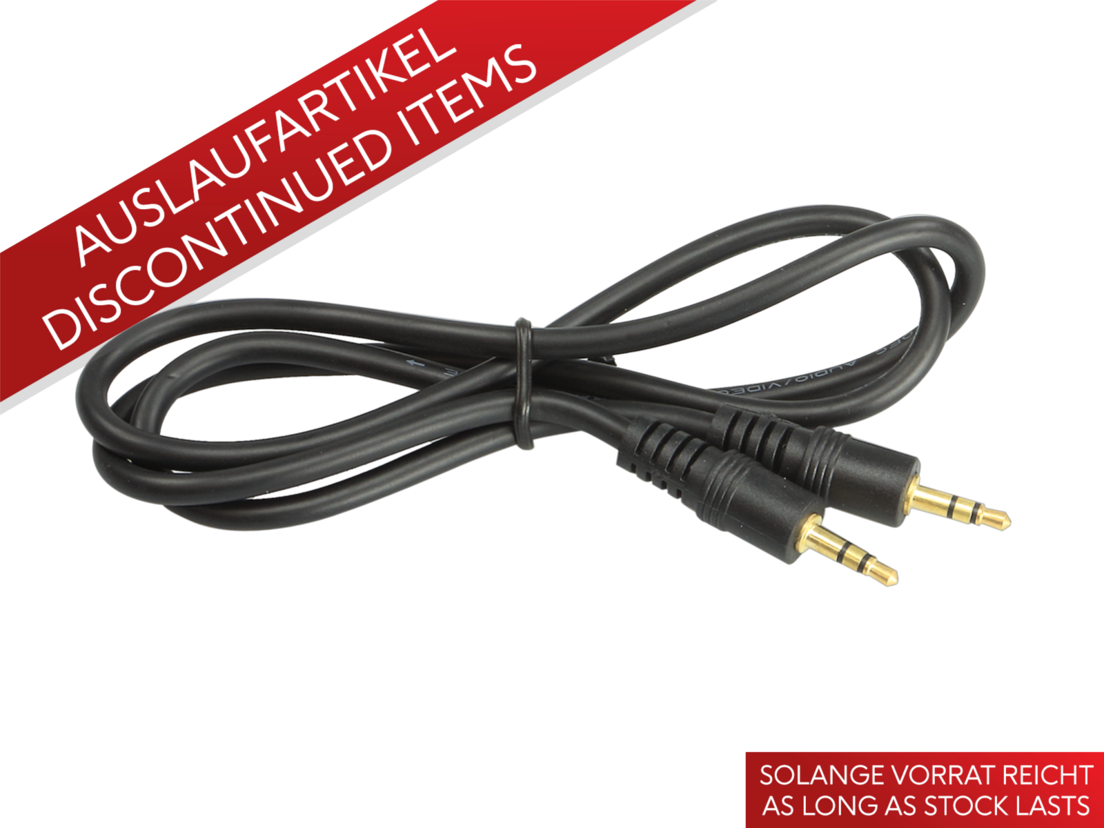 Klinkenstecker 3Pin 3,50mm(m)>3.50mm(m) 80cm lose