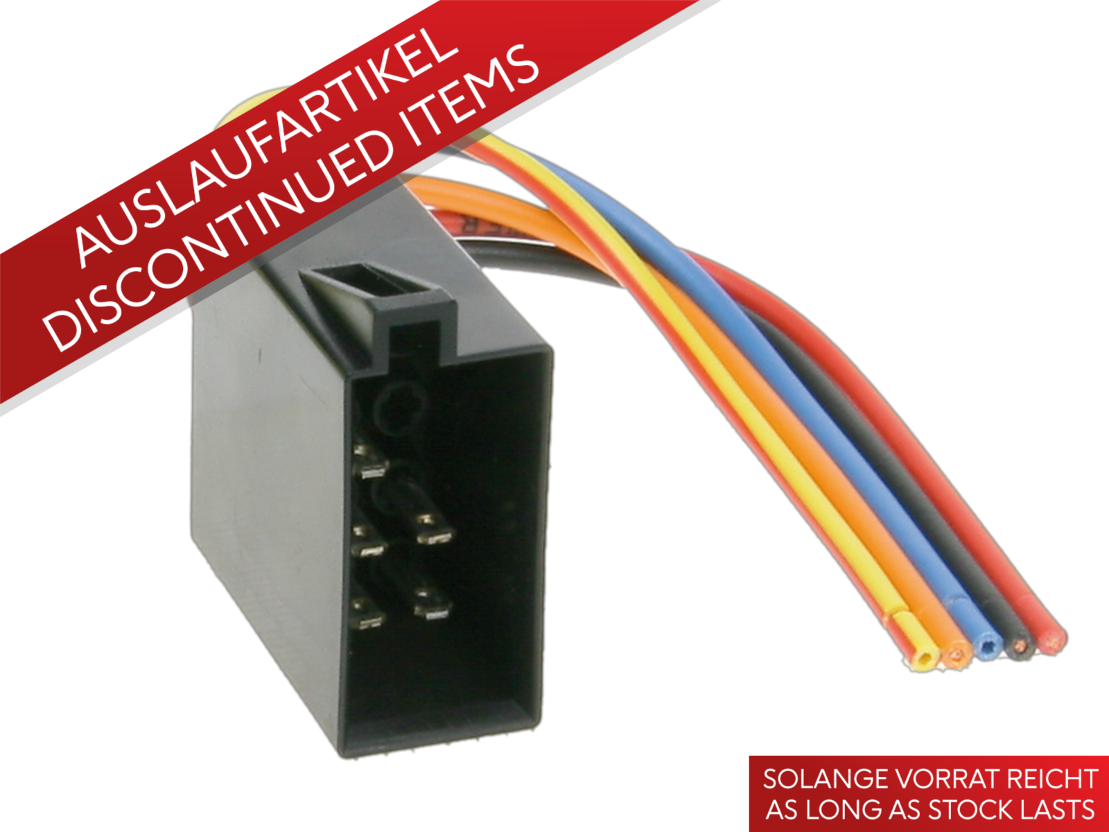 ISO Buchse(m) Stromanschluss lose Kabel 10cm lose