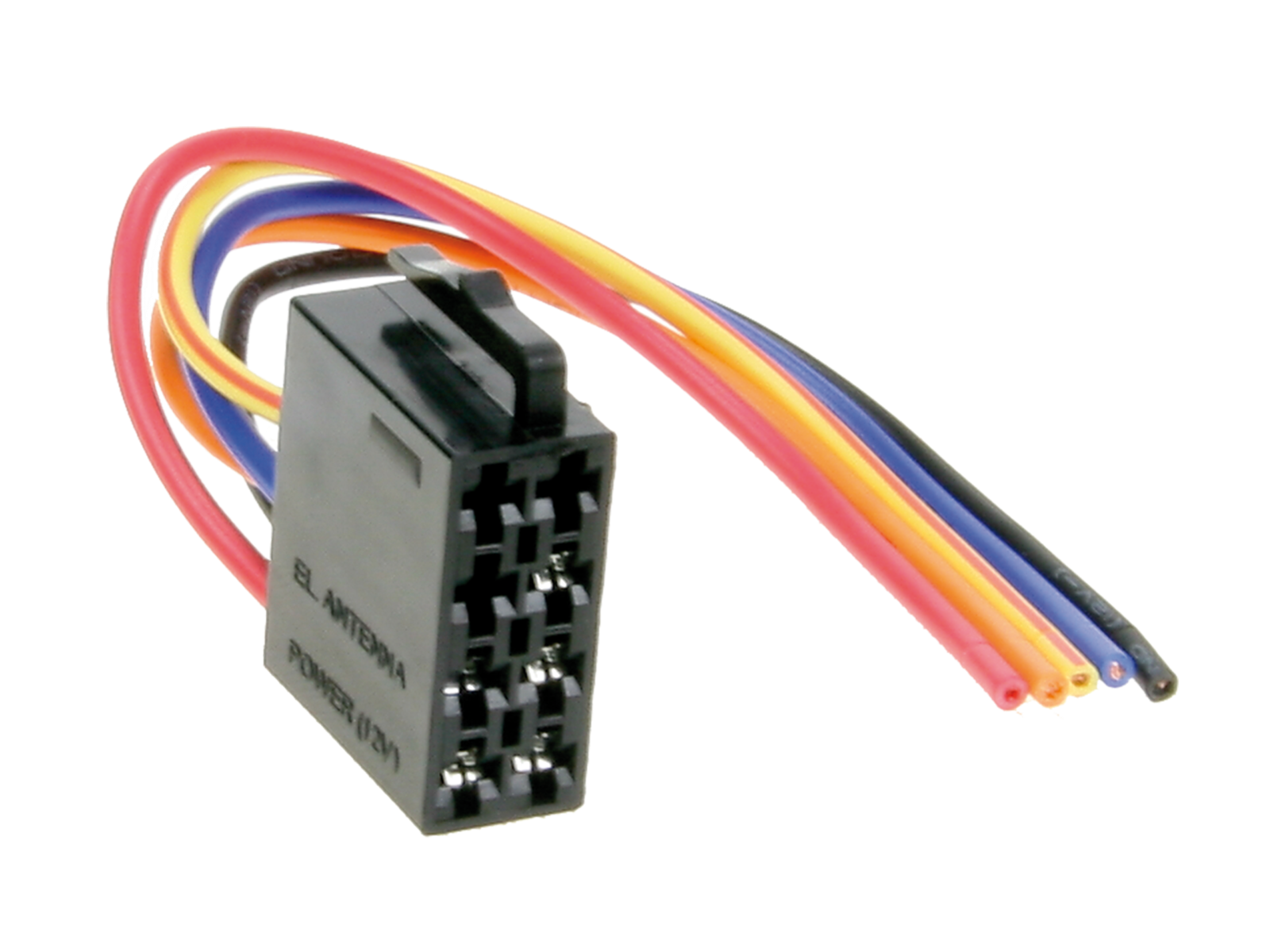Radioadapter ISO Strom>lose Kabel 15cm lose