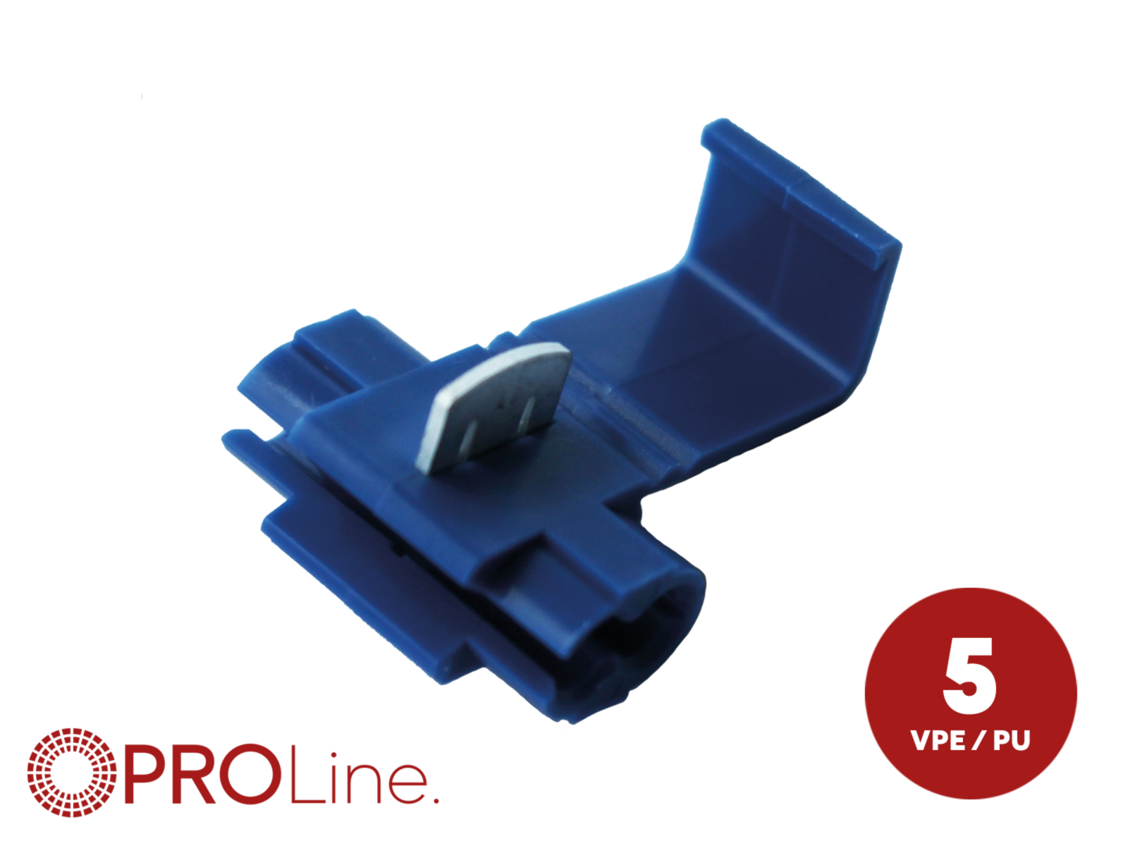 Abzweigverbinder 1,0mm²-2,5mm² blau OT 5 Stück