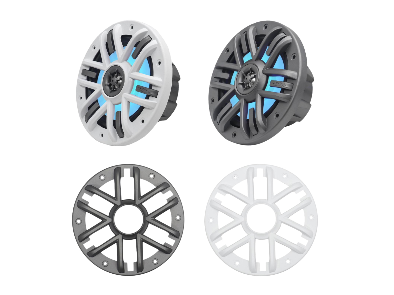Lautsprecher Coaxial Recoil Marine 2-Wege 165mm/60W RMS