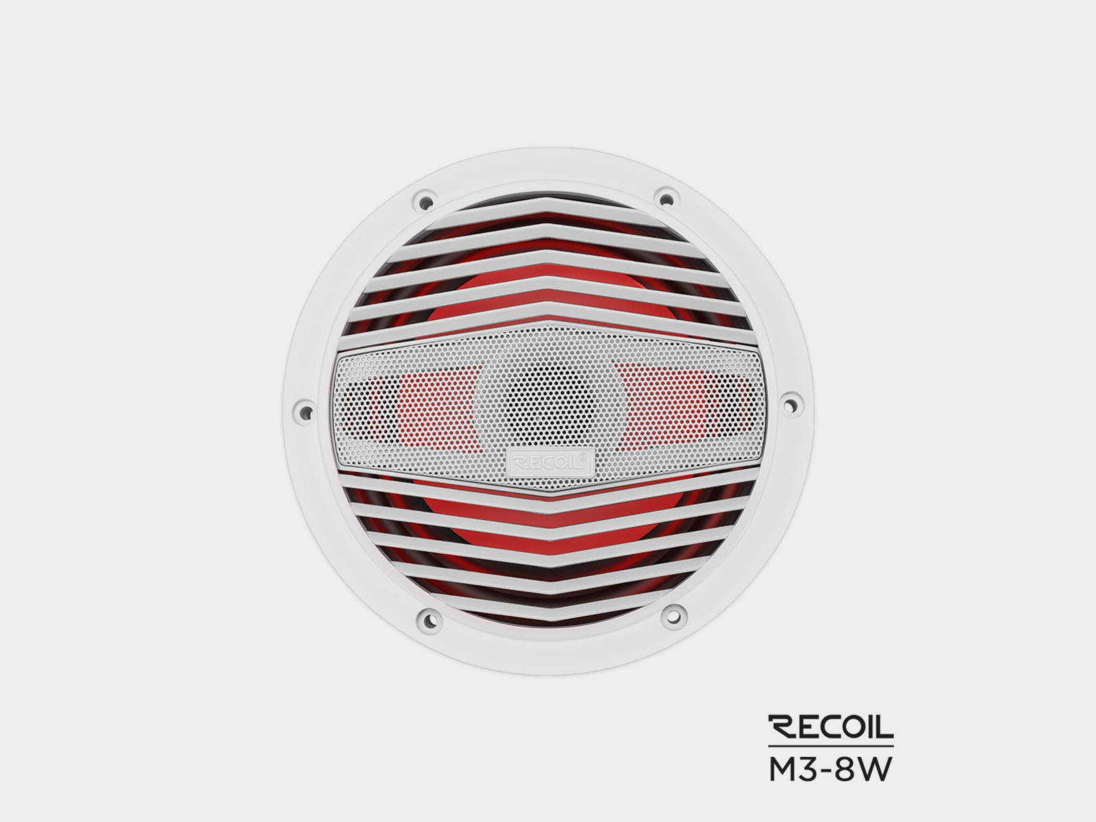 Lautsprecher Coaxial Recoil Marine 2-Wege 200mm/80W RMS