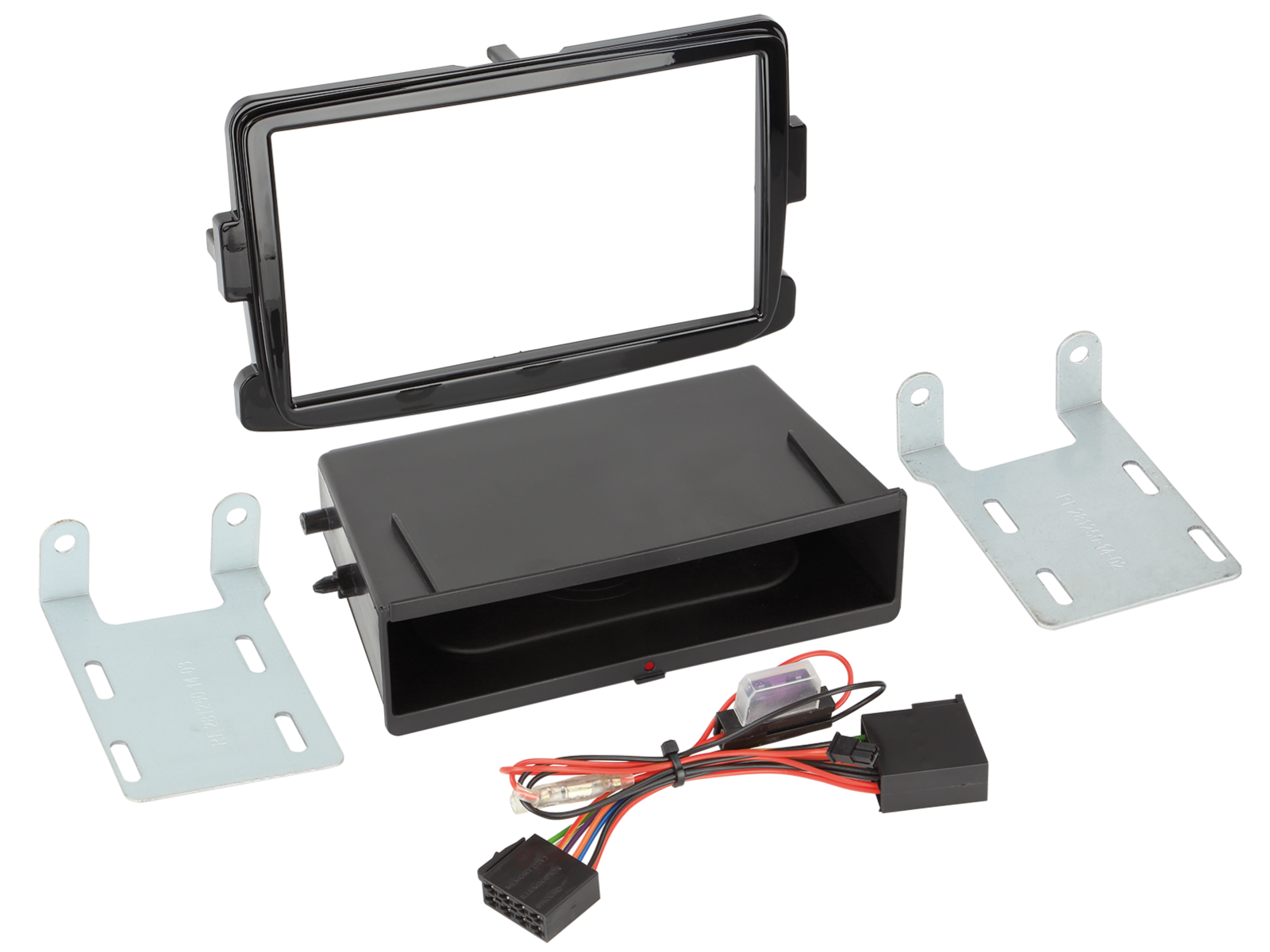2-DIN RB INBAY® Dacia/Fiat/Nissan/Opel/Renault Klavierlack