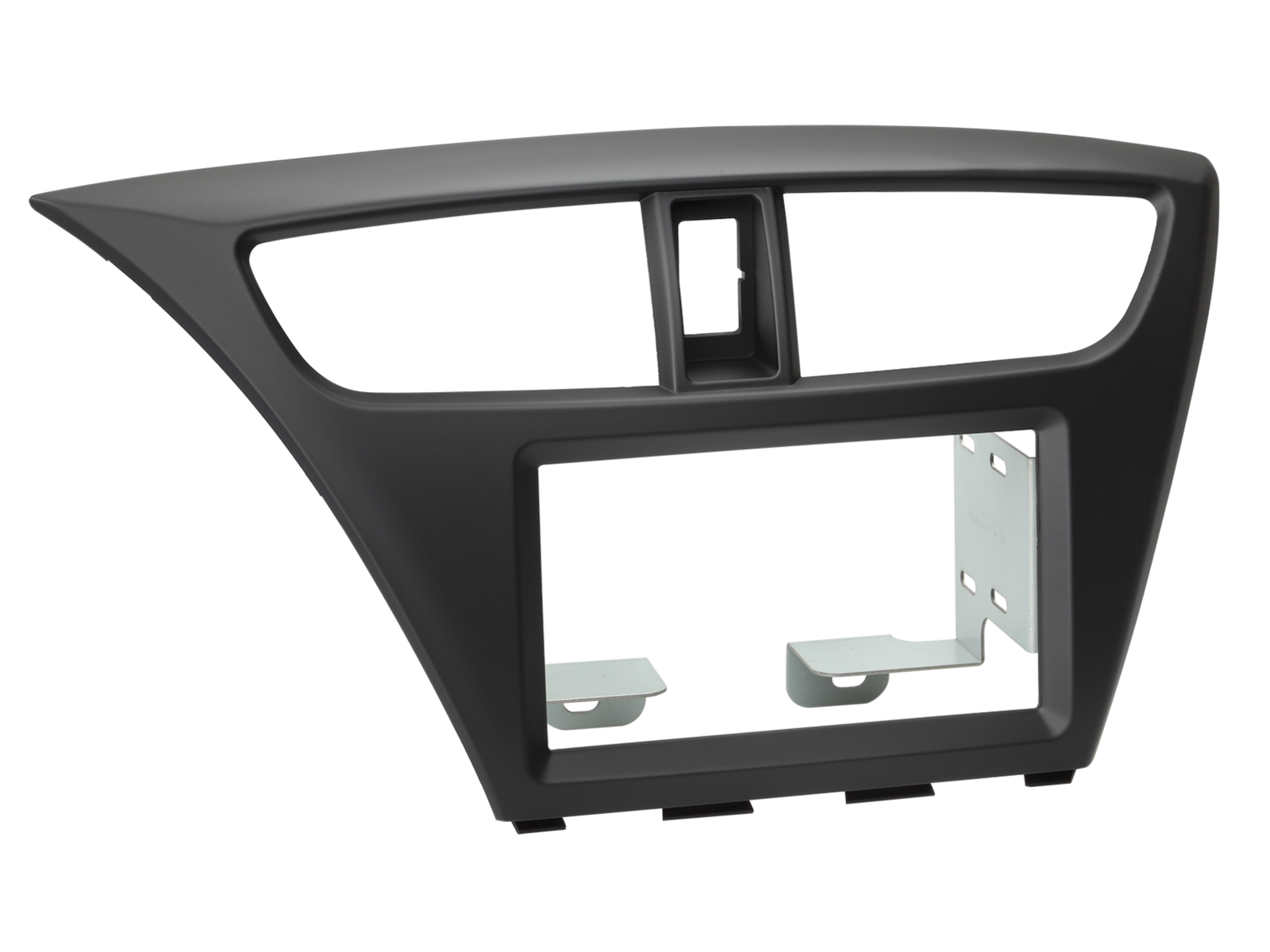 2-DIN Radioblende Honda Civic 02/2012-02/2018 schwarz