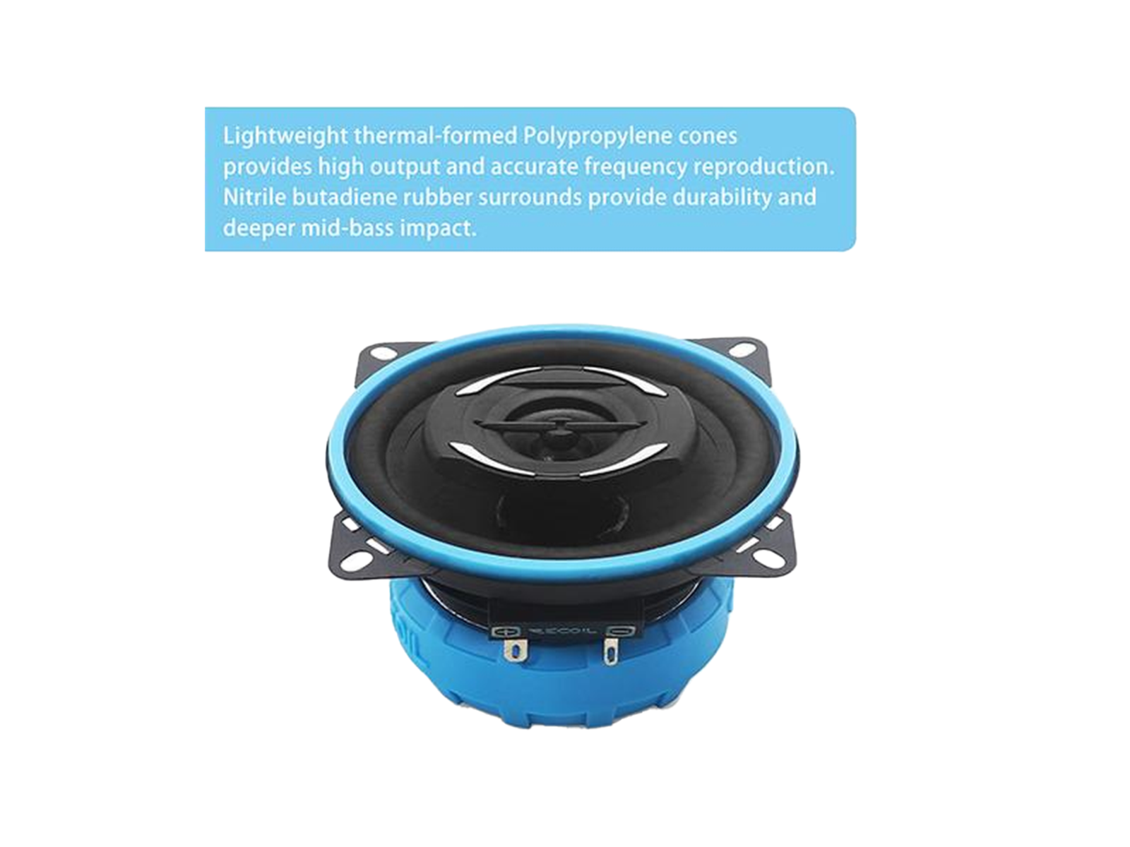 Lautsprecher Coaxial Recoil Echo 2-Wege 100mm/25W RMS