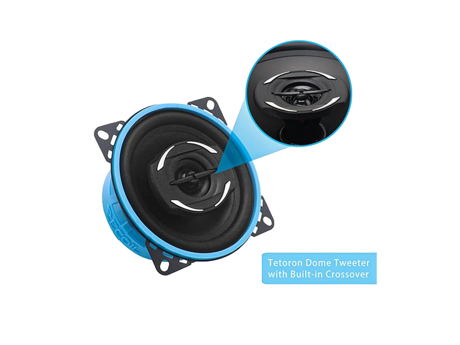 Lautsprecher Coaxial Recoil Echo 2-Wege 100mm/25W RMS