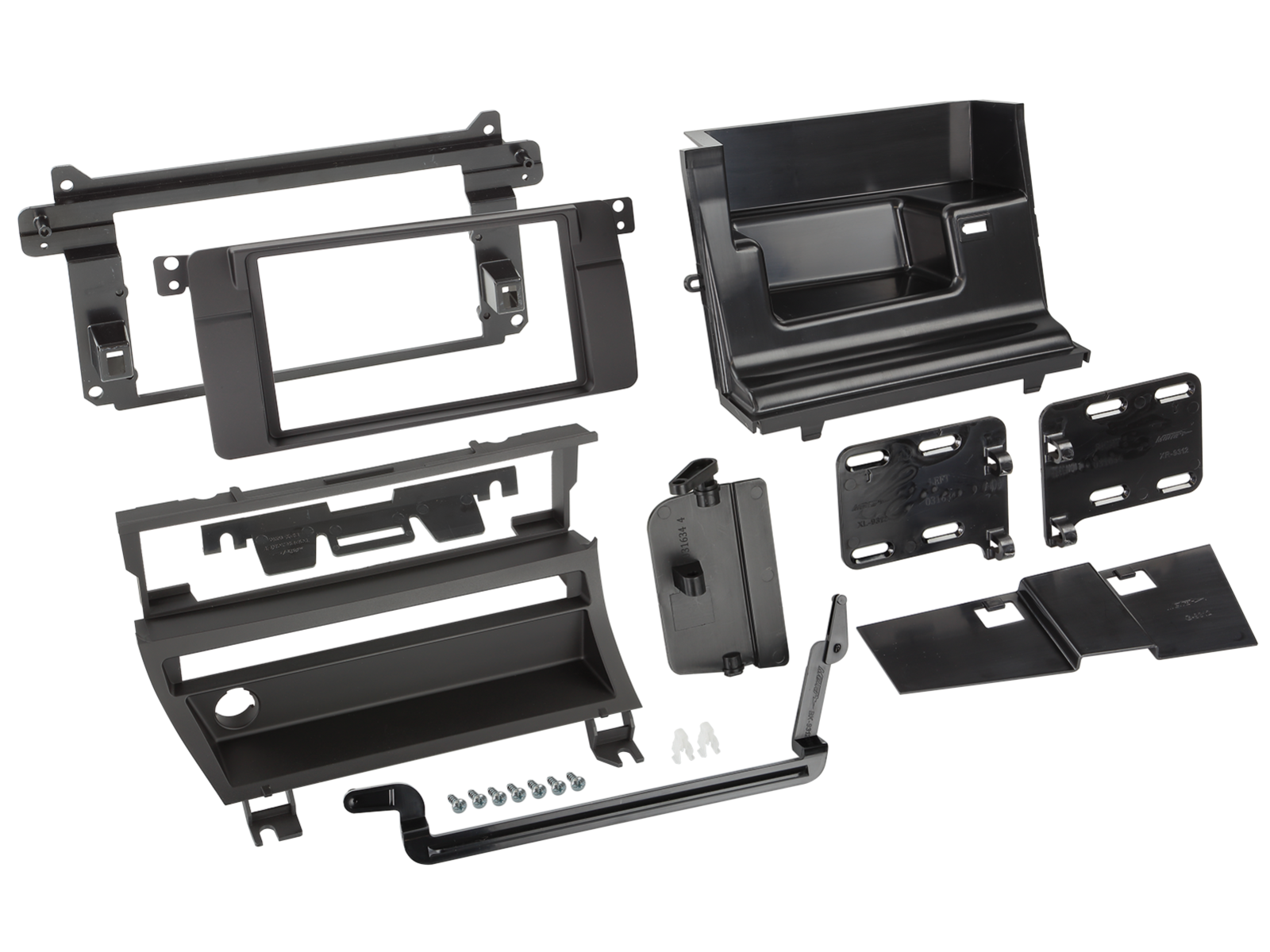 2-DIN Radioblende BMW 3er(E46) 1998-2007 Schalterleiste
