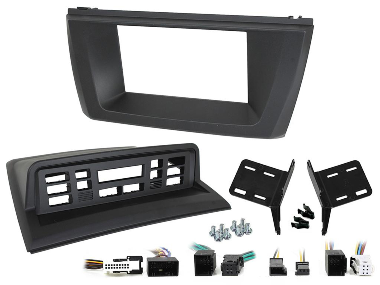 2-DIN Radioblende BMW X3(E83) mit Klimatronik schwarz