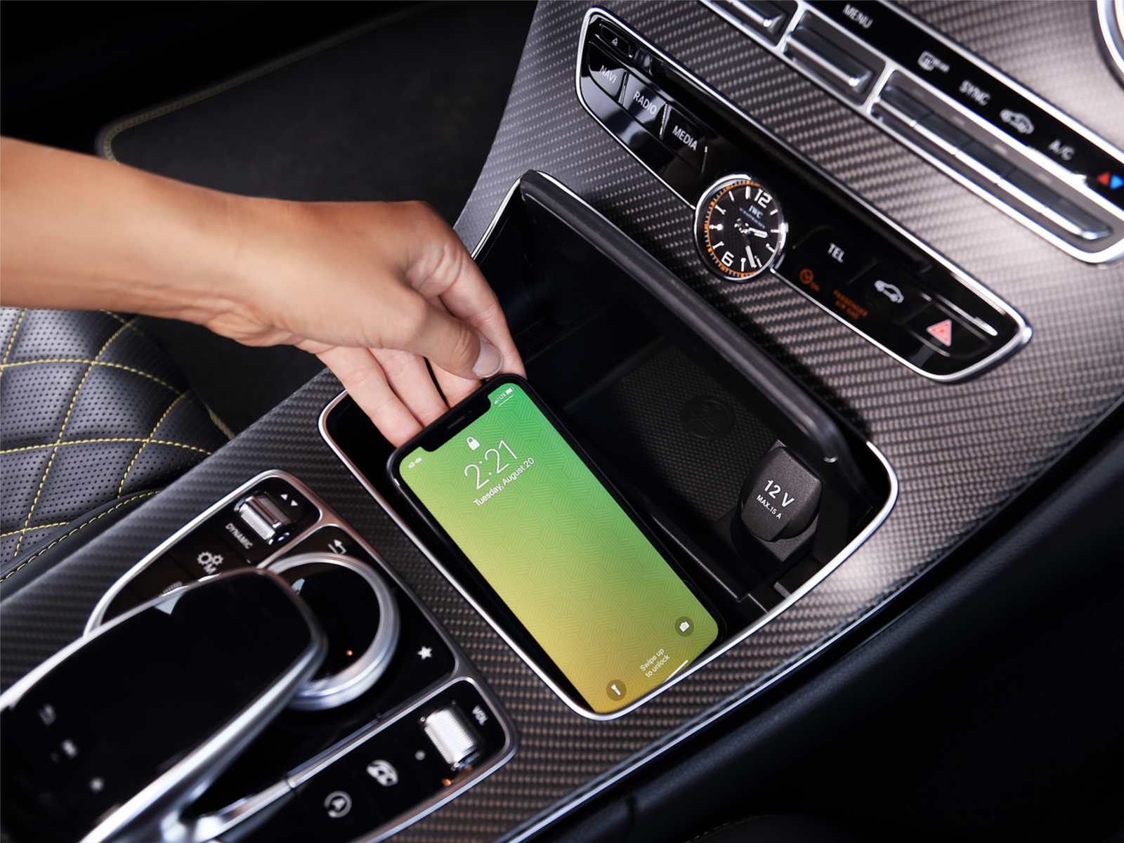 INBAY® Ablage Mercedes C/CLS/E/EQV/GLC/V Klasse 5W